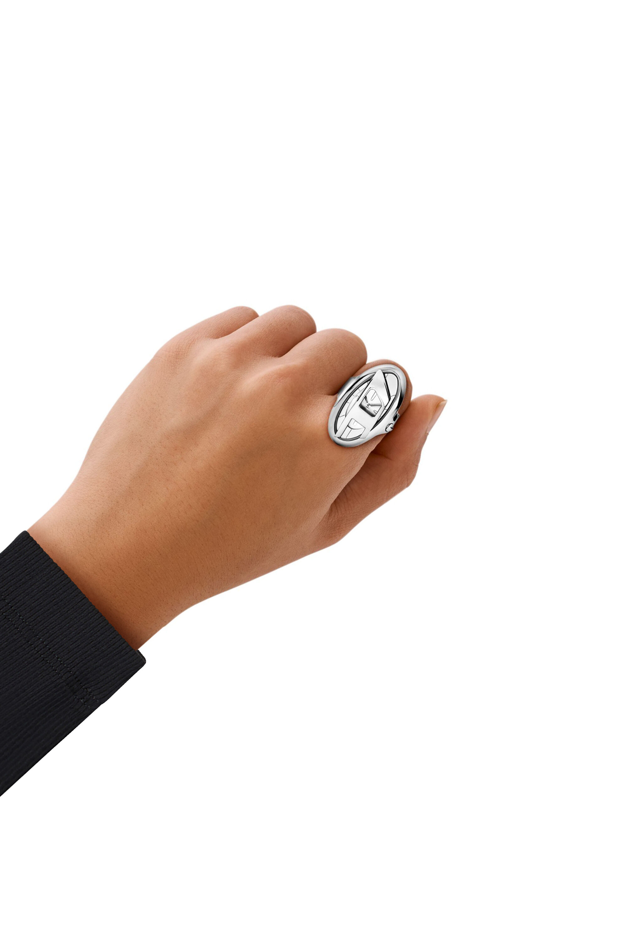 Women's D-Era stainless steel ring watch | Silver | Diesel Women's D-Era stainless steel ring watch | Silver | Diesel