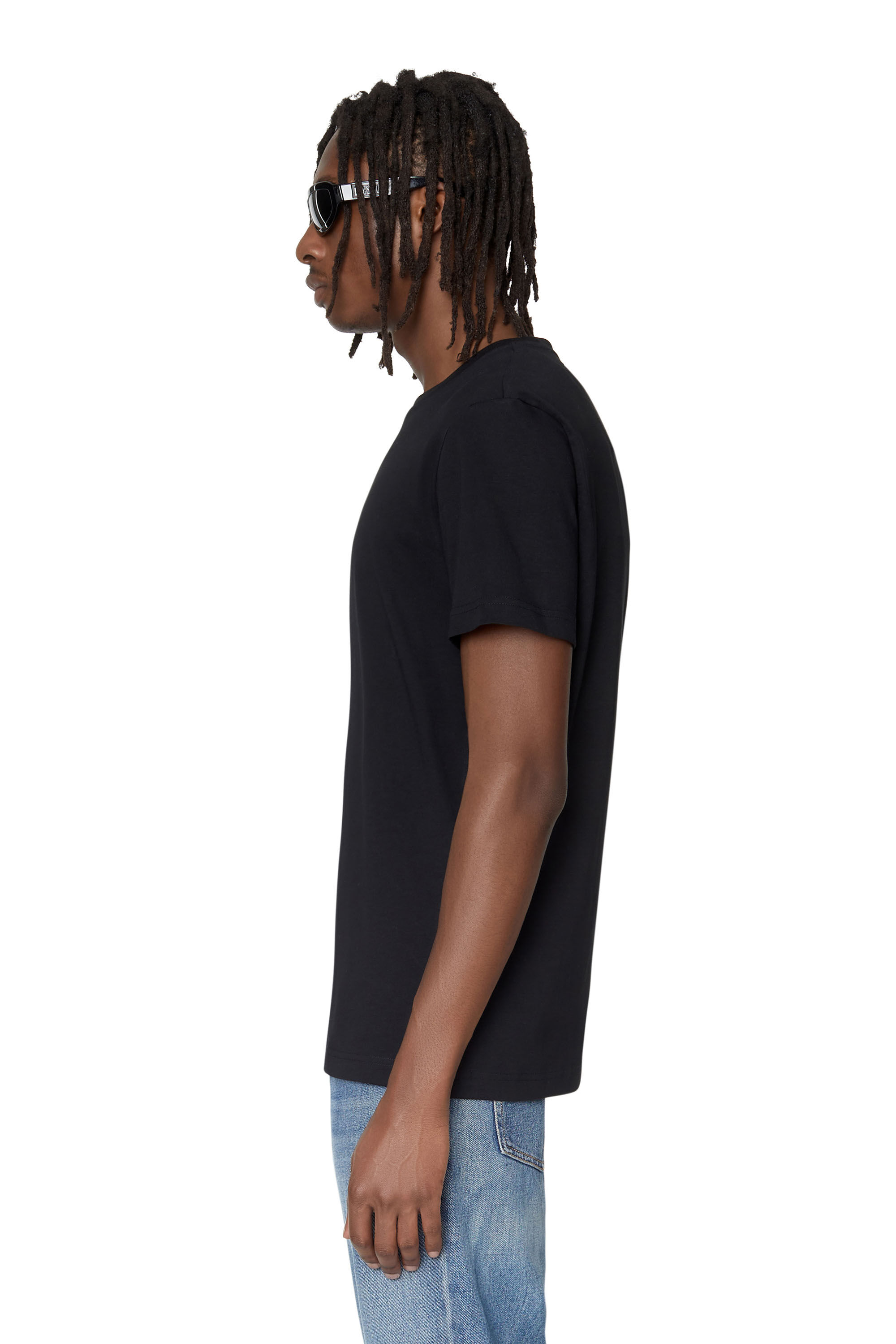 T-DIEGOR-D Man: T-shirt with D patch | Diesel T-DIEGOR-D Man: T-shirt with D patch | Diesel
