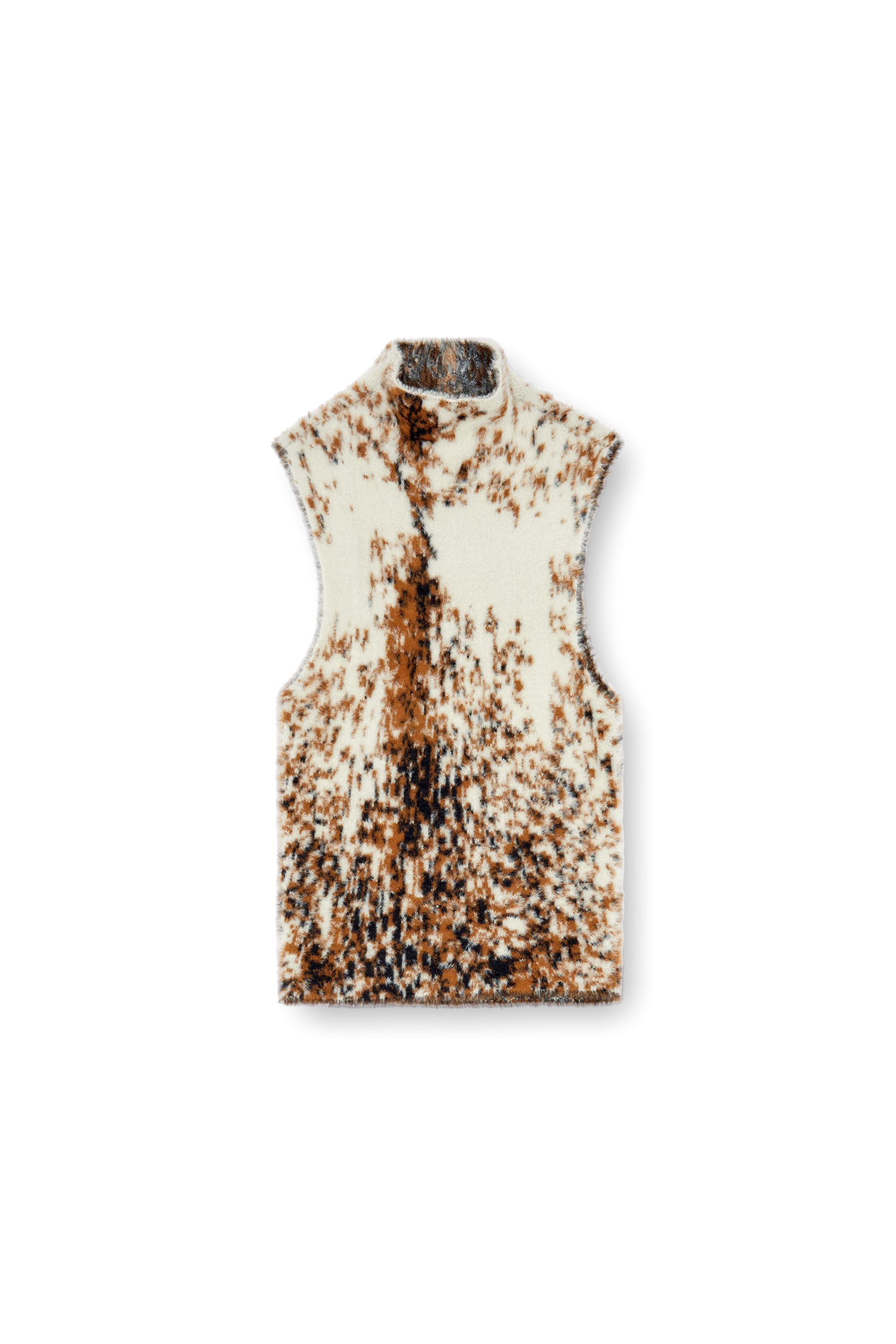 Women's Sleeveless turtleneck jumper | Multicolor | Diesel