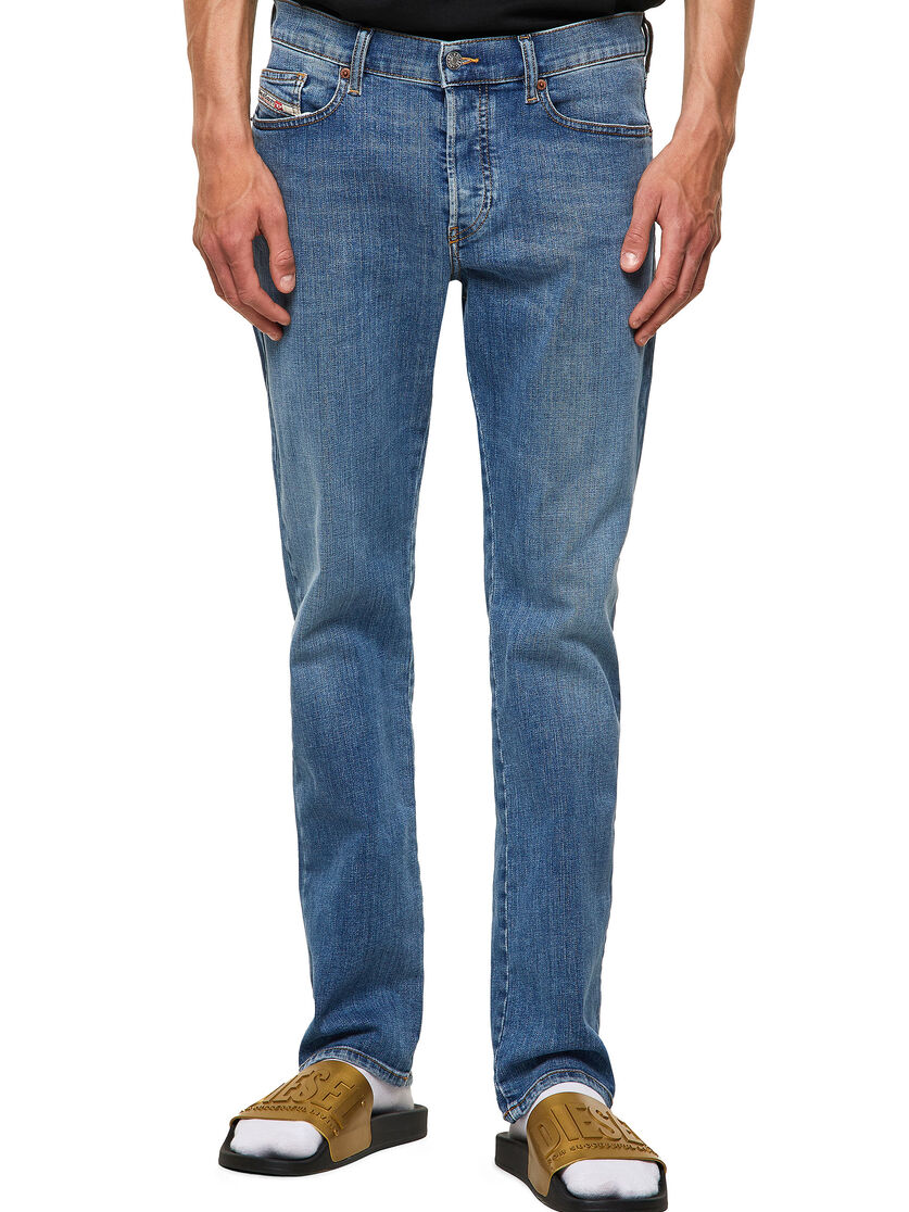 D Mihtry 009zr Man Straight Light Blue Jeans Diesel