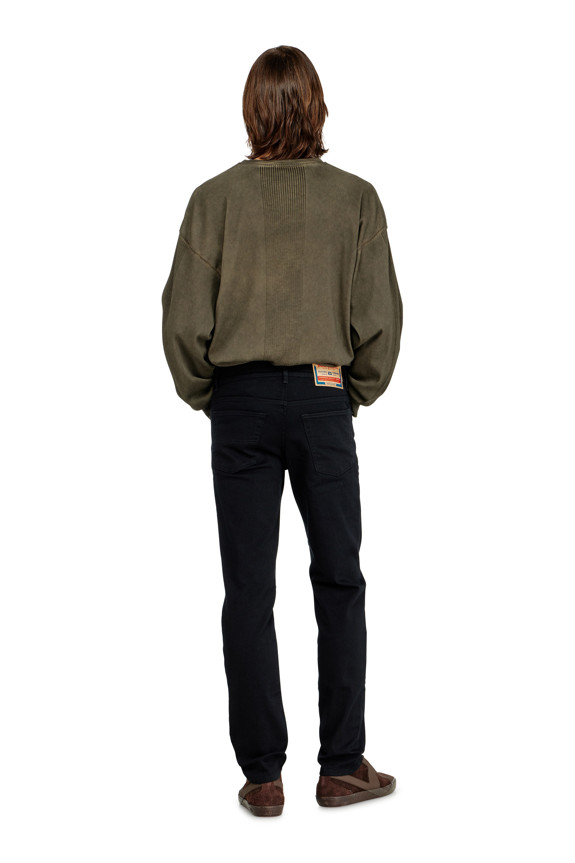 Men's Regular Jeans | Black/Dark grey | Diesel 2023 D-Finitive