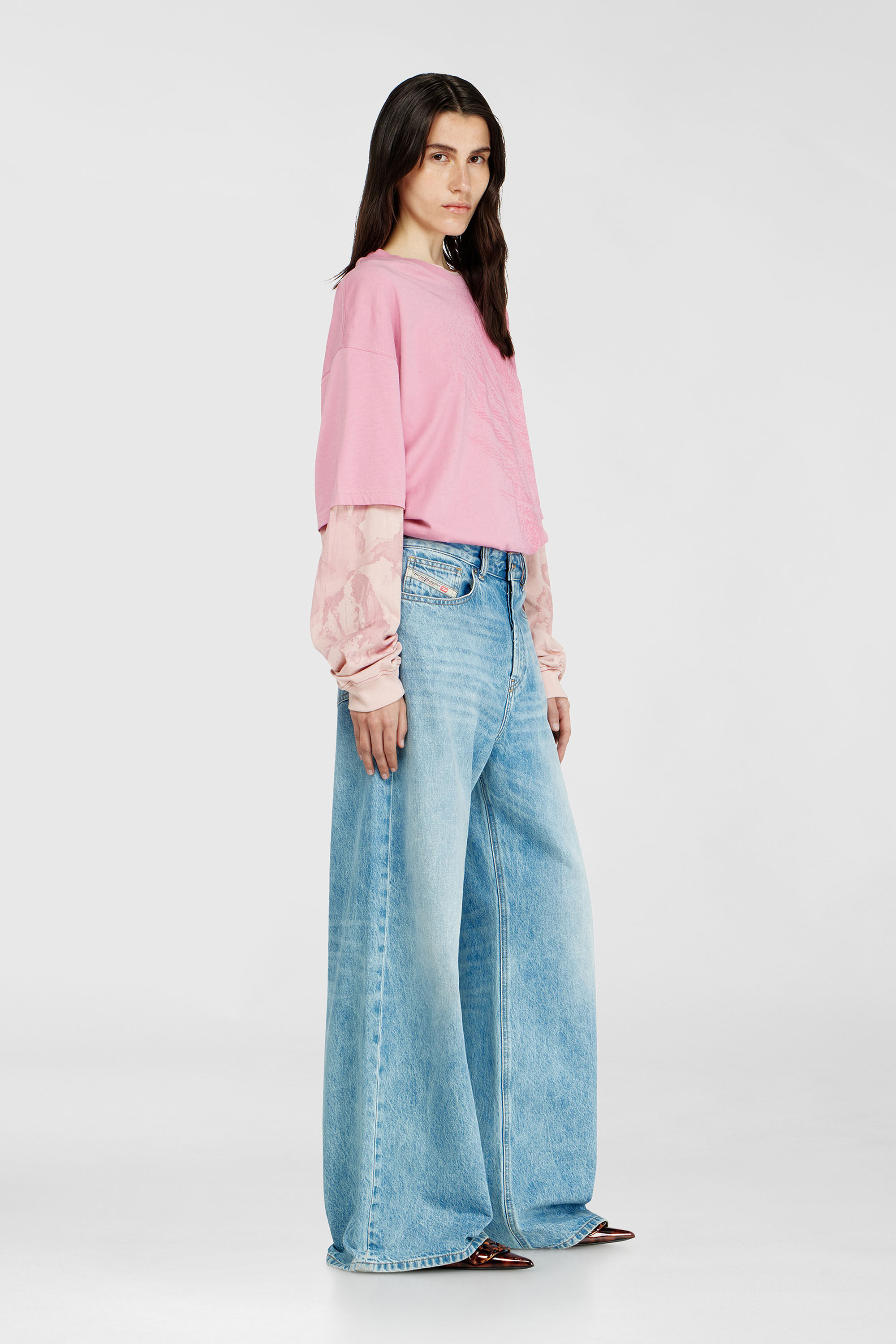 Women's Relaxed Jeans | Light blue | Diesel 1996 D-Sire