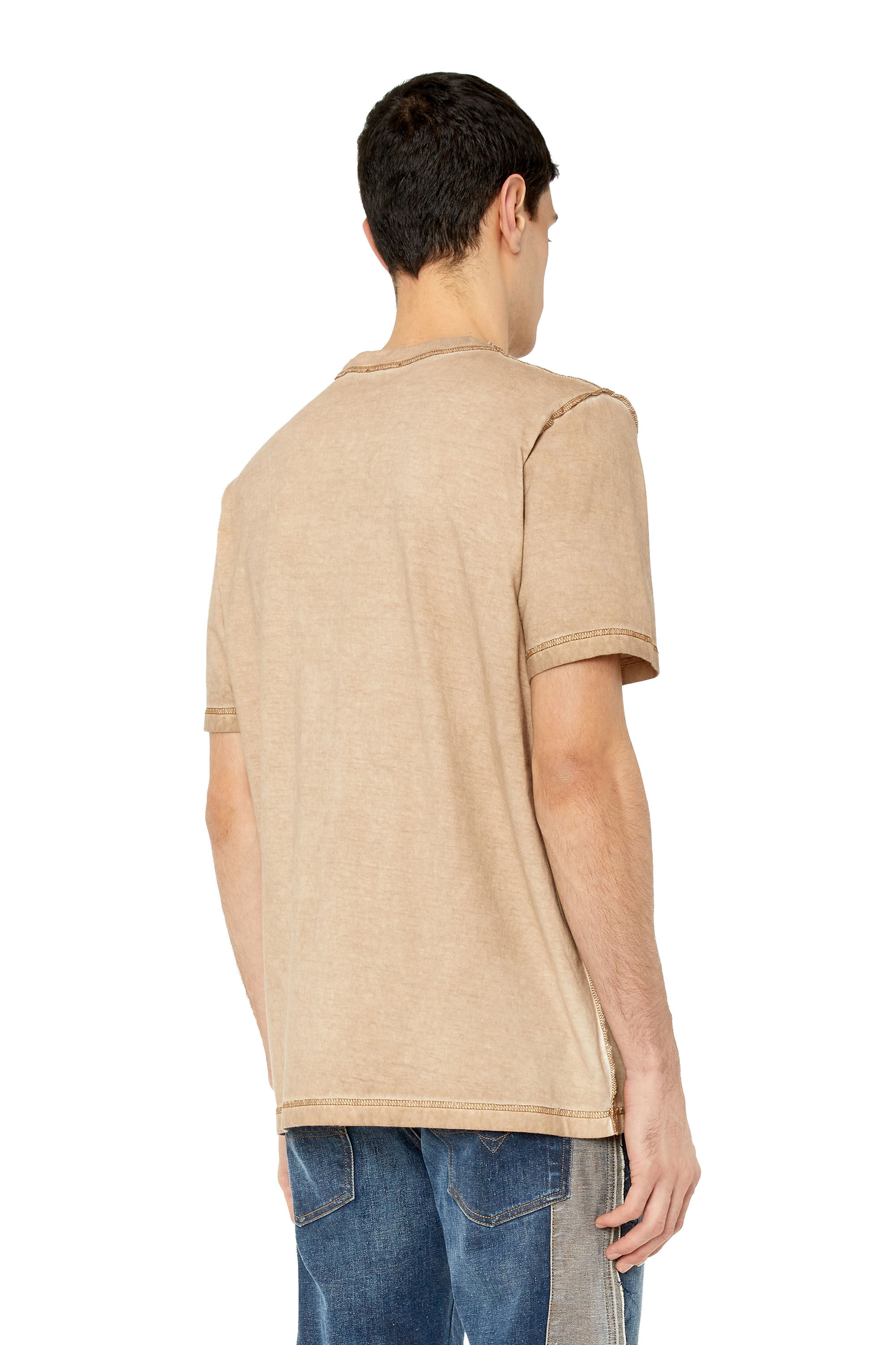 T-JUST-G13 Man: T-shirt with jacron patch print | Diesel