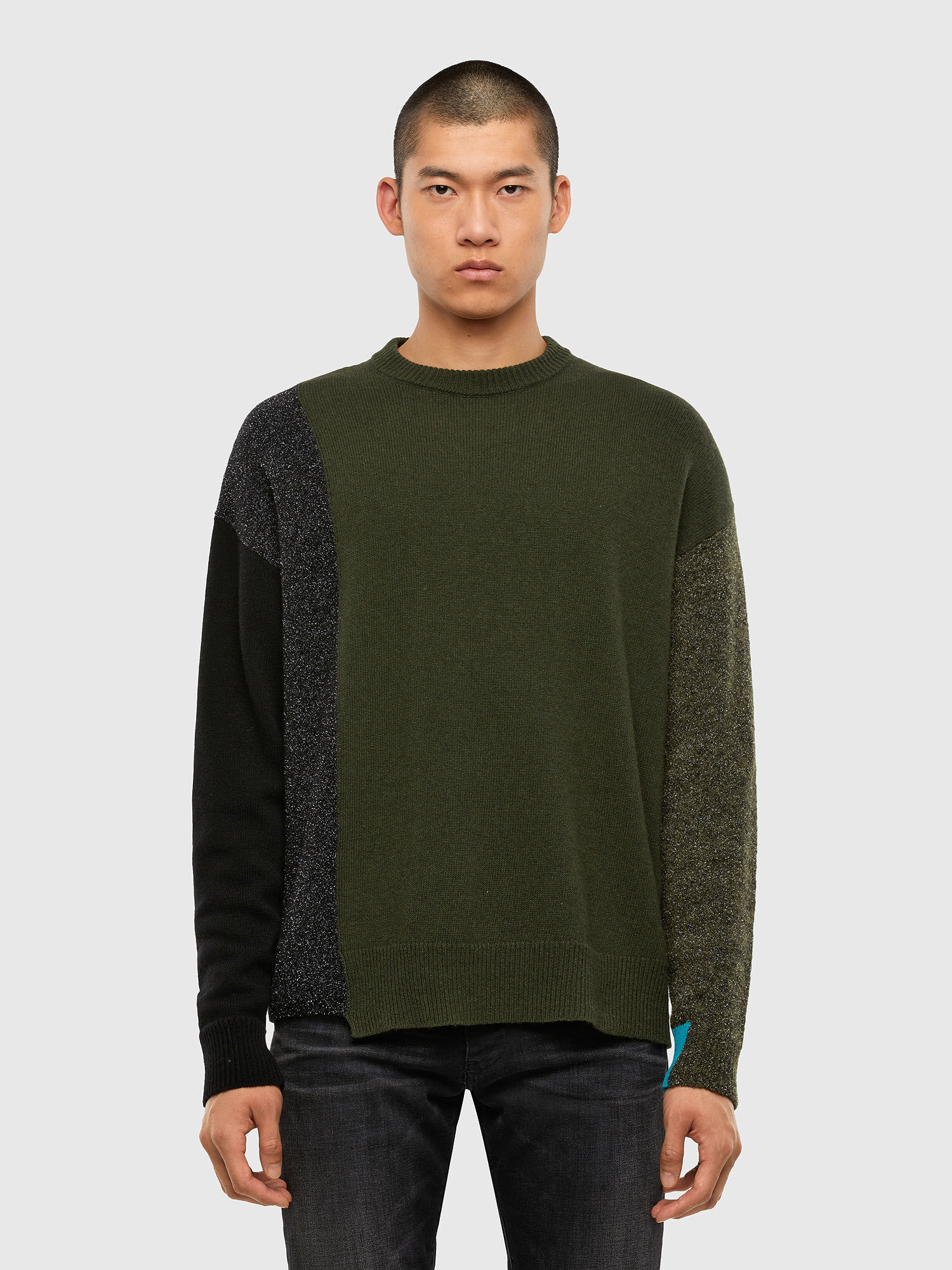 diesel green sweater