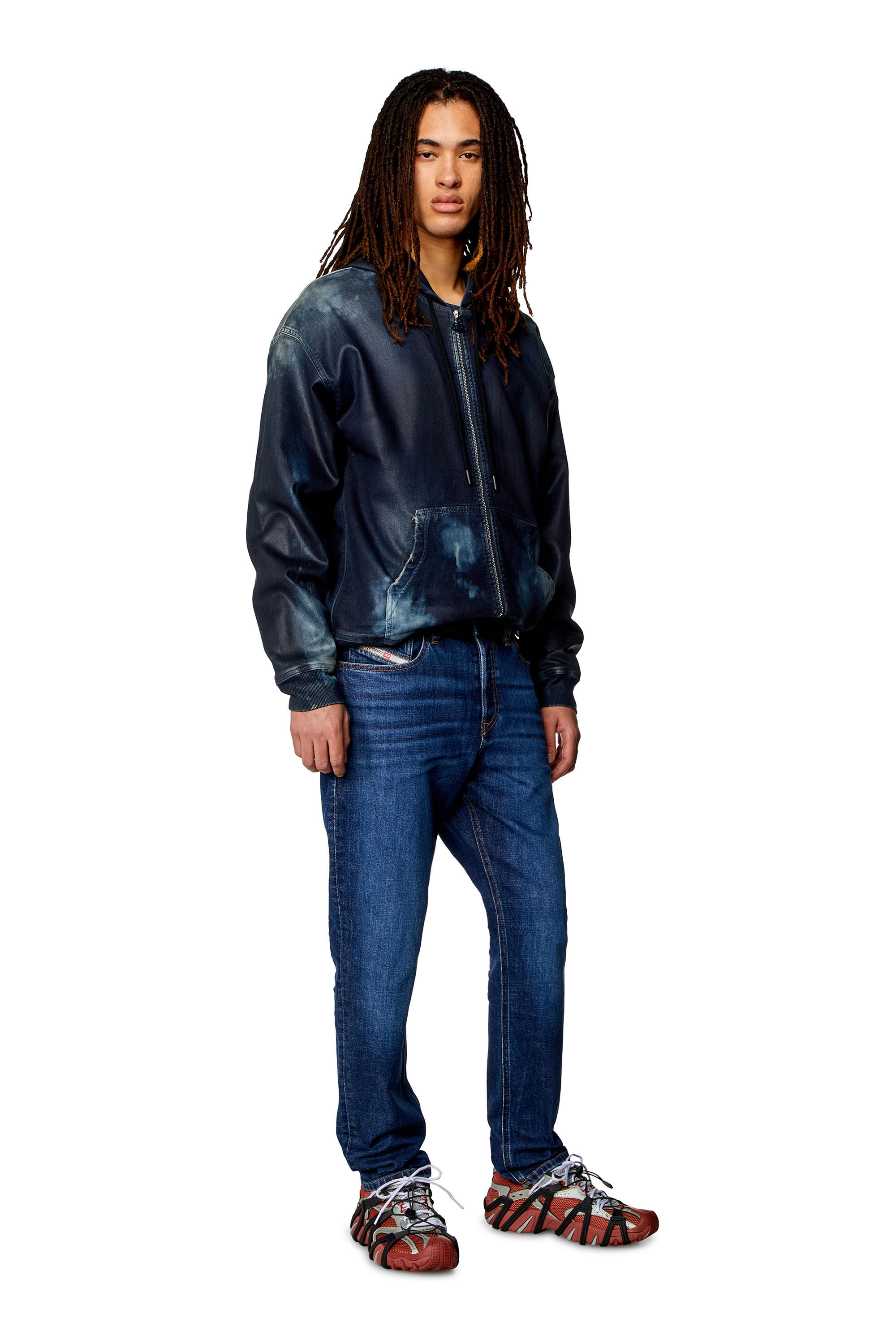 Men's Regular Jeans | Dark Blue | Diesel 2005 D-Fining