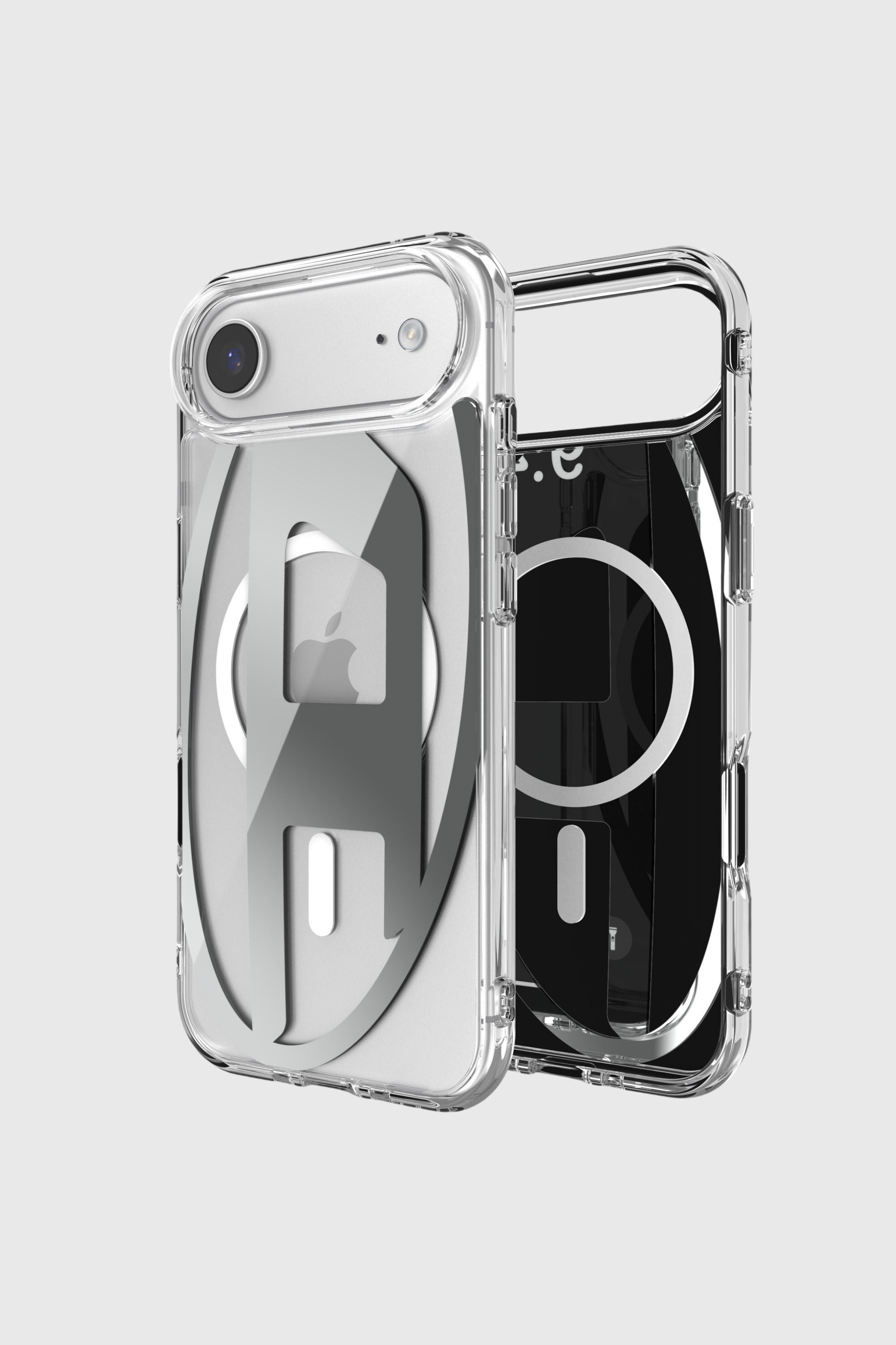 Women's Oval D metallic case with magsafe for iPhone 17 Air | Grey
