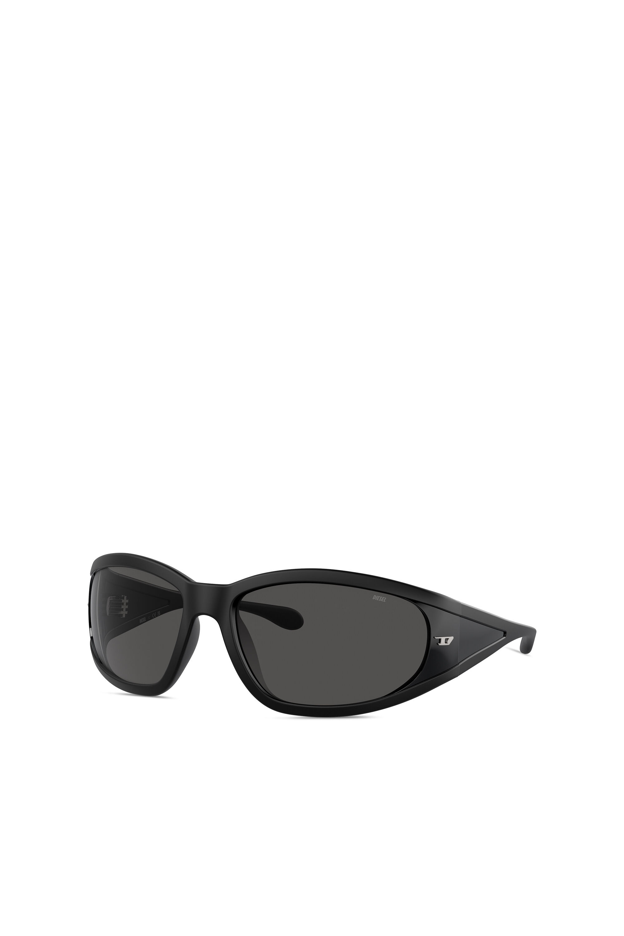 Women's Rectangular sunglasses in acetate | Black | Diesel