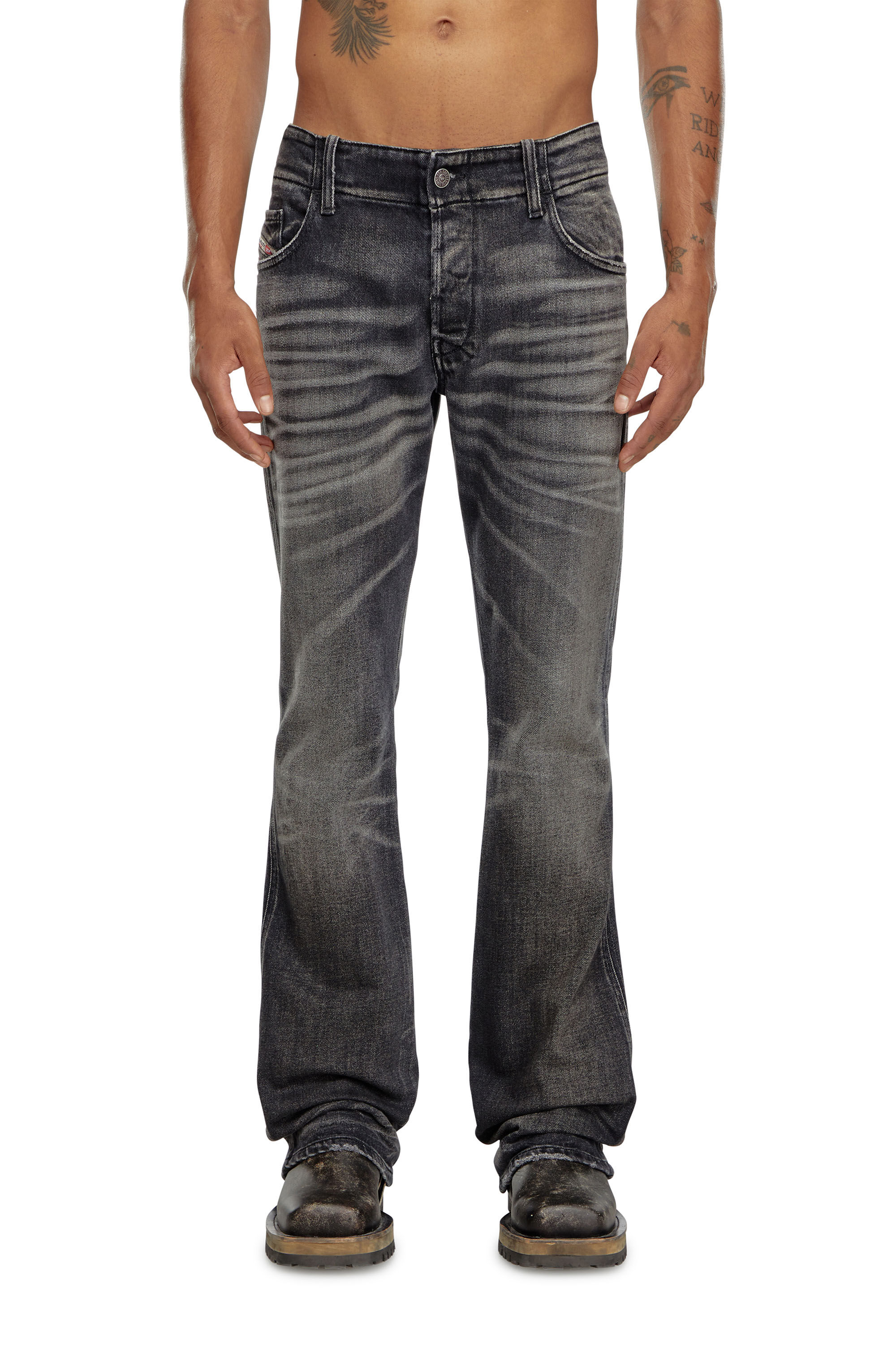 Buckle slim bootcut jeans discount