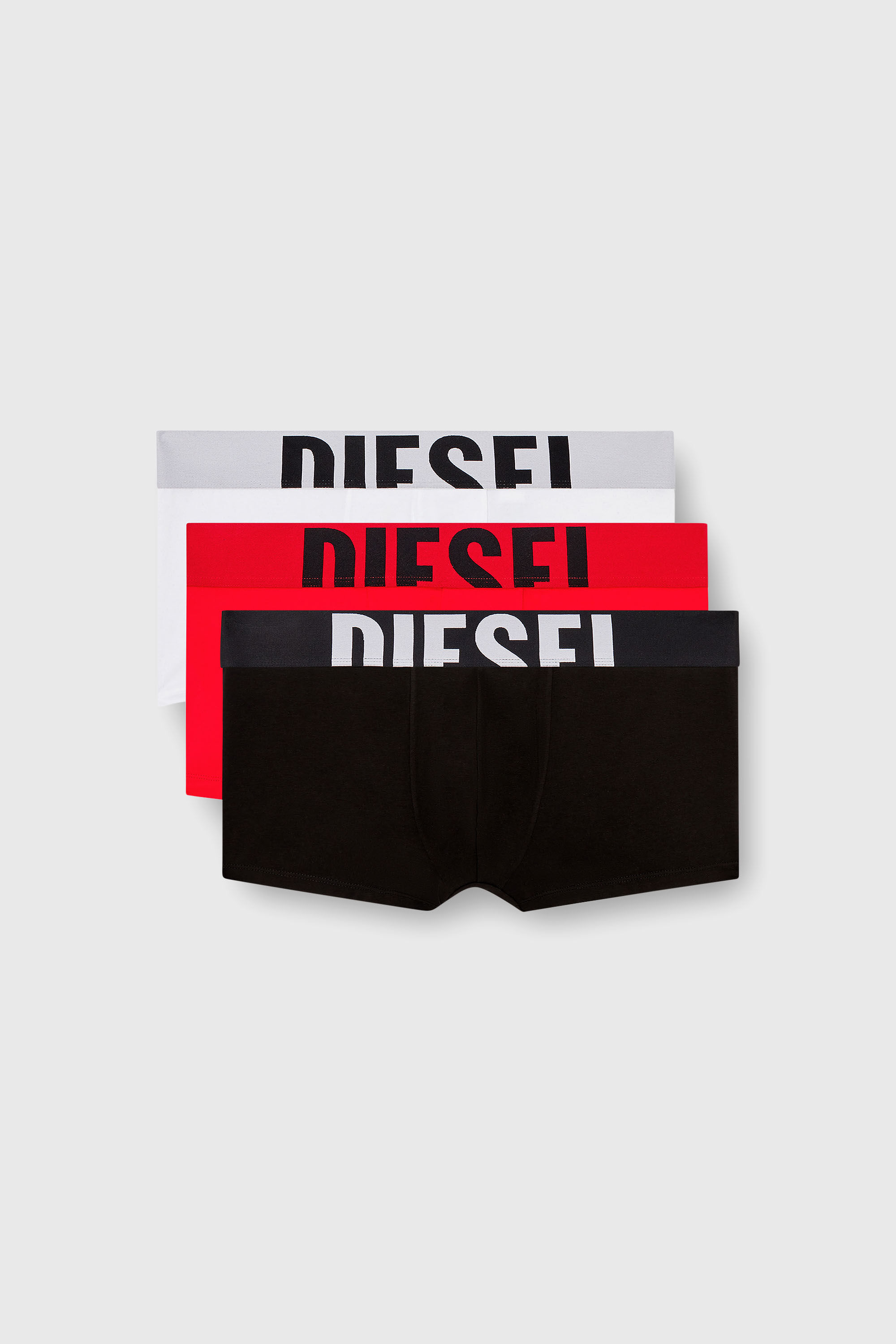 Men's Three-pack boxer briefs in stretch cotton | Multicolor
