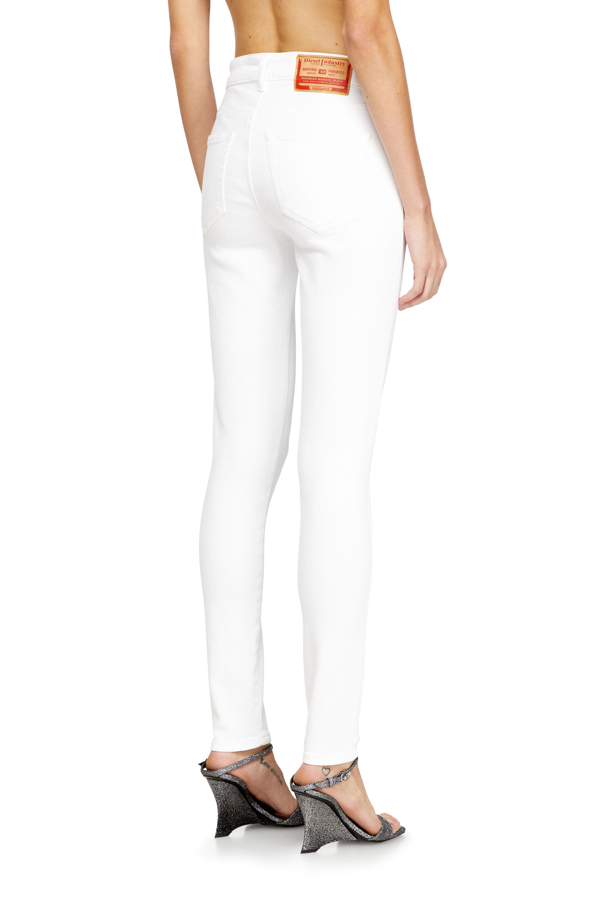 Women's Skinny Jeans | White | Diesel 2017 Slandy Women's Skinny Jeans | White | Diesel 2017 Slandy