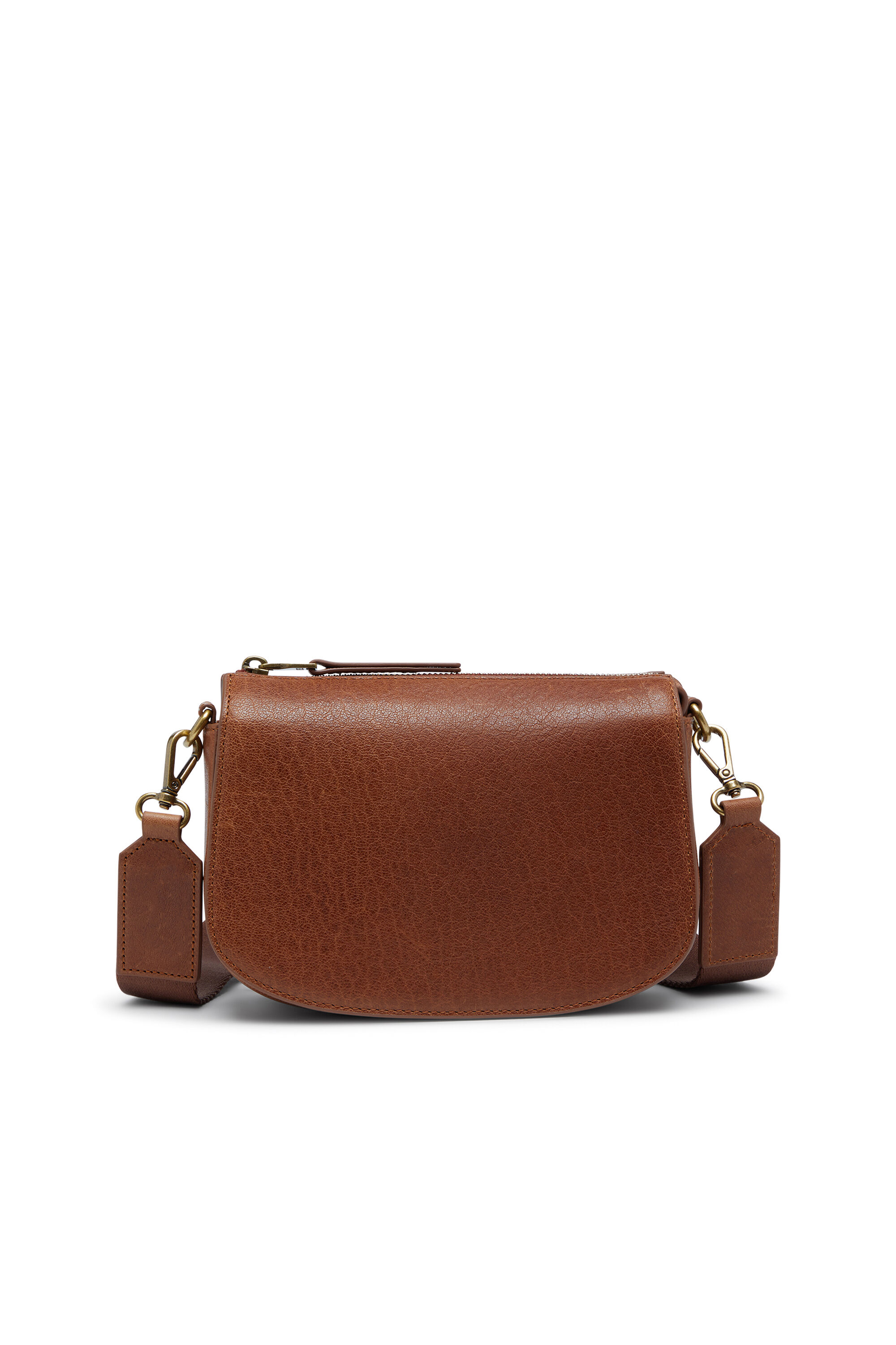 Women's 1DR-Camera bag in pull-up leather | Brown | Diesel {{Country}}