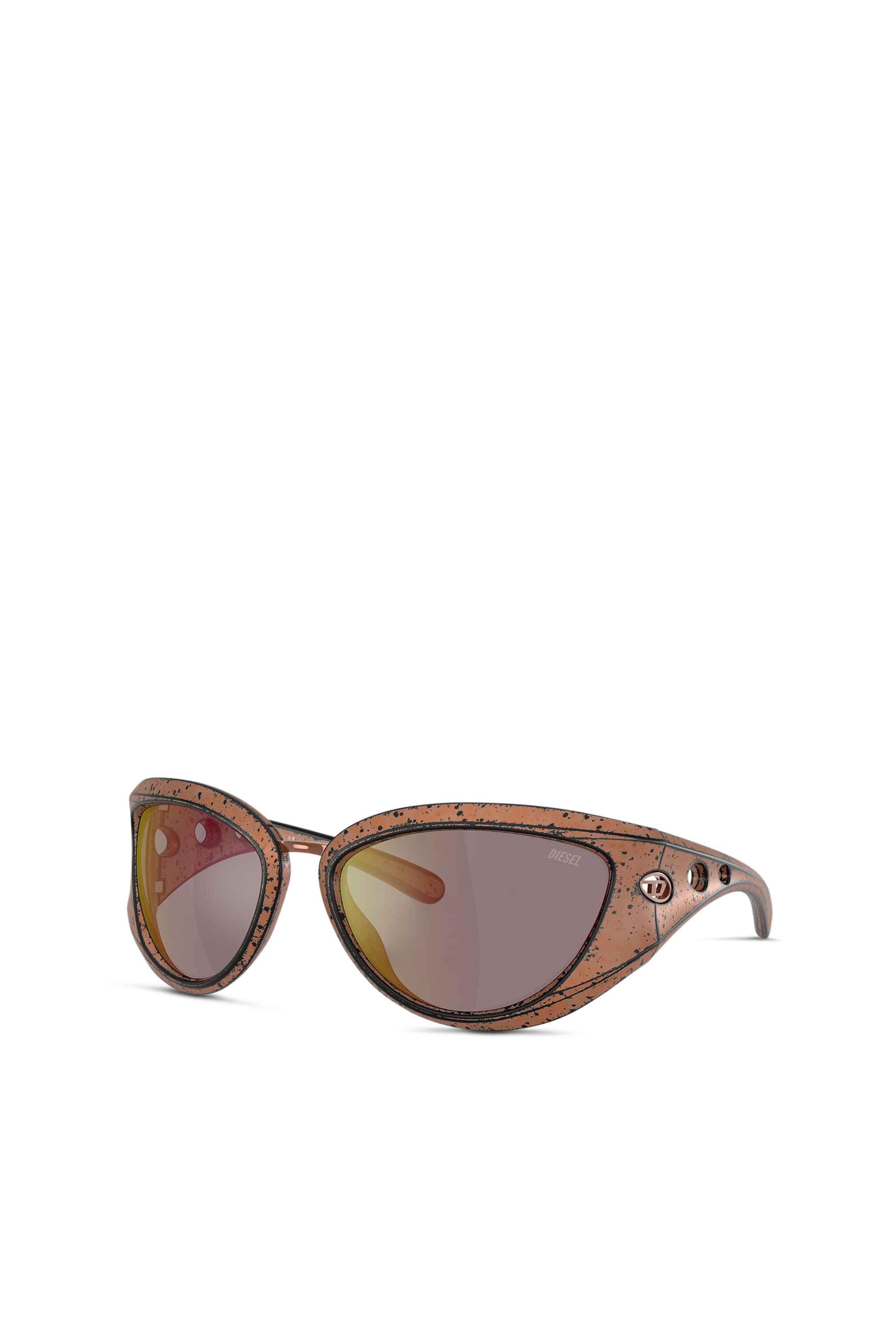 Women's Cat-eye style sunglasses | Brown | Diesel {{Country}}