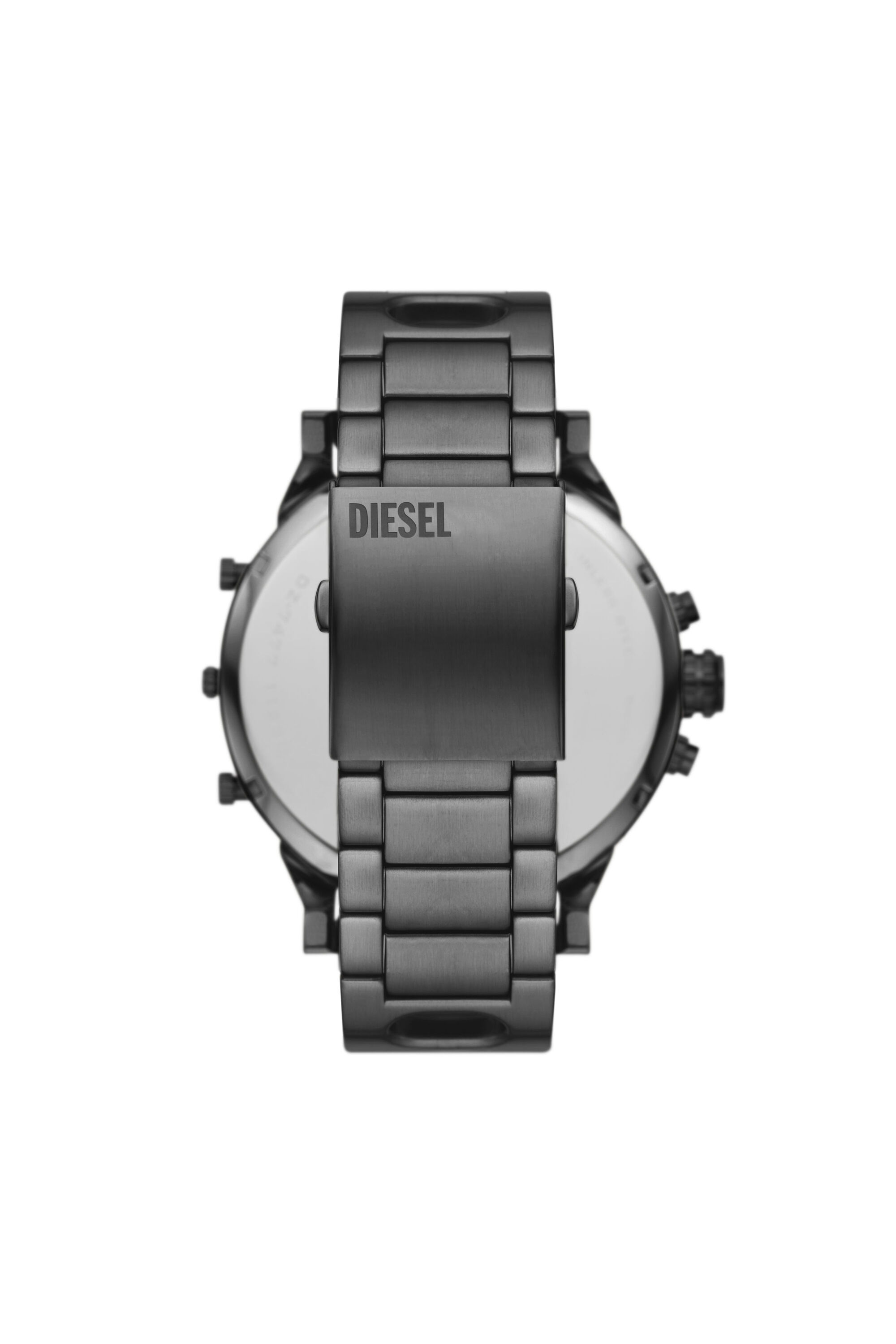 Diesel - DZ7477, Man's Mr. Daddy Gunmetal Stainless Steel Watch in Black - 2