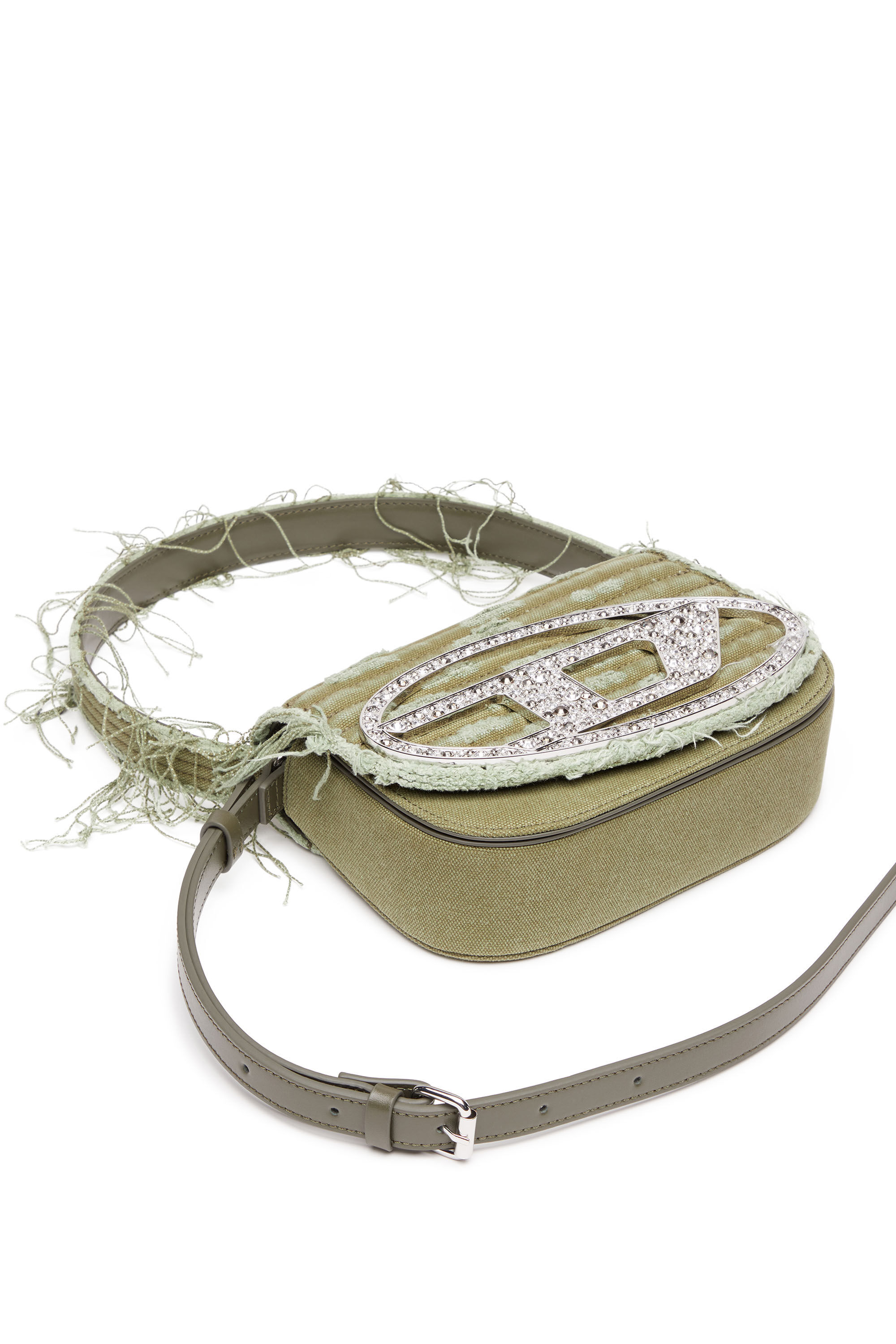 無料発送 in bag shoulder 1DR-Iconic Women's canvas leather and バッグ