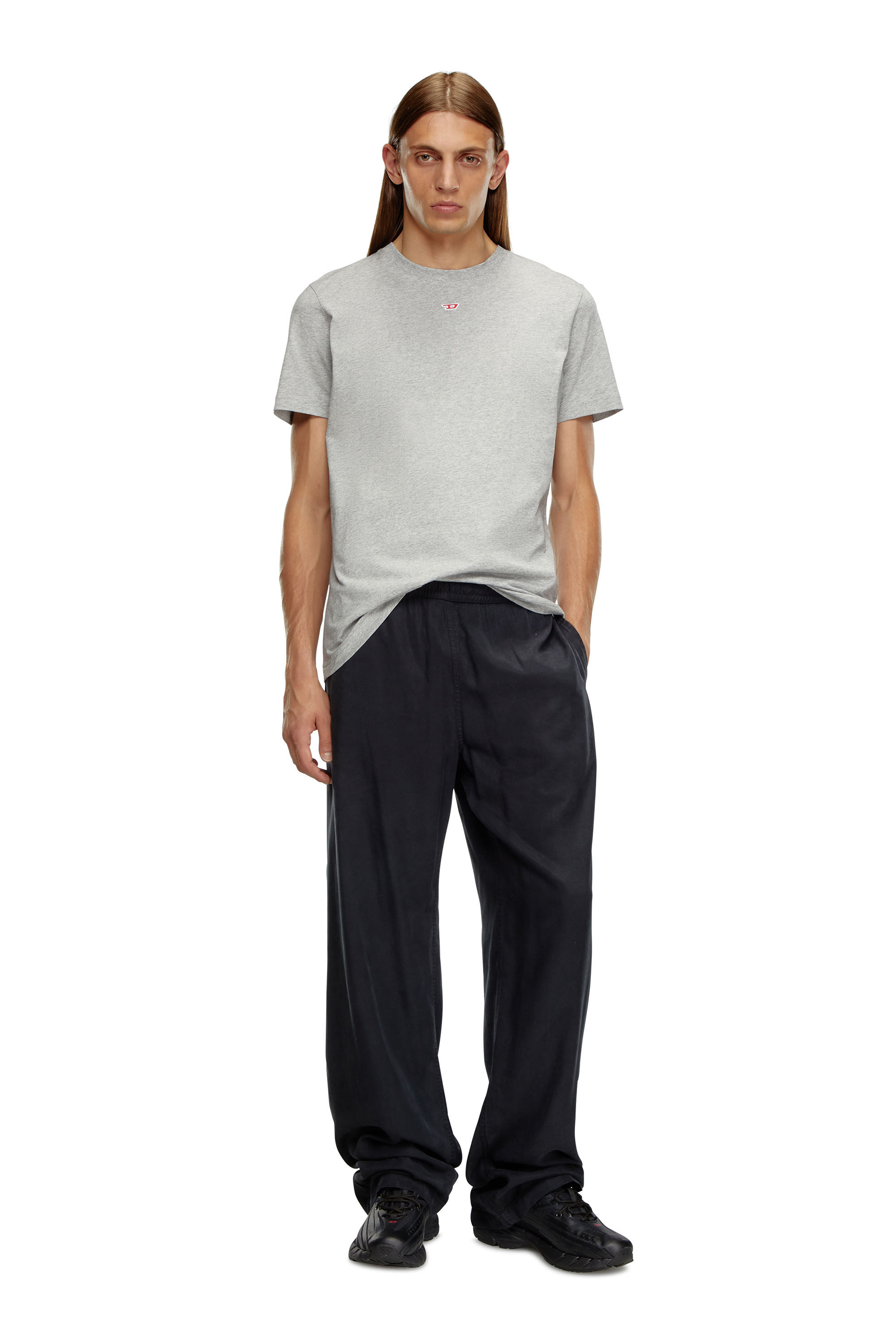 Men's D-Airspeed Low-Striped sneakers in coated ripstop