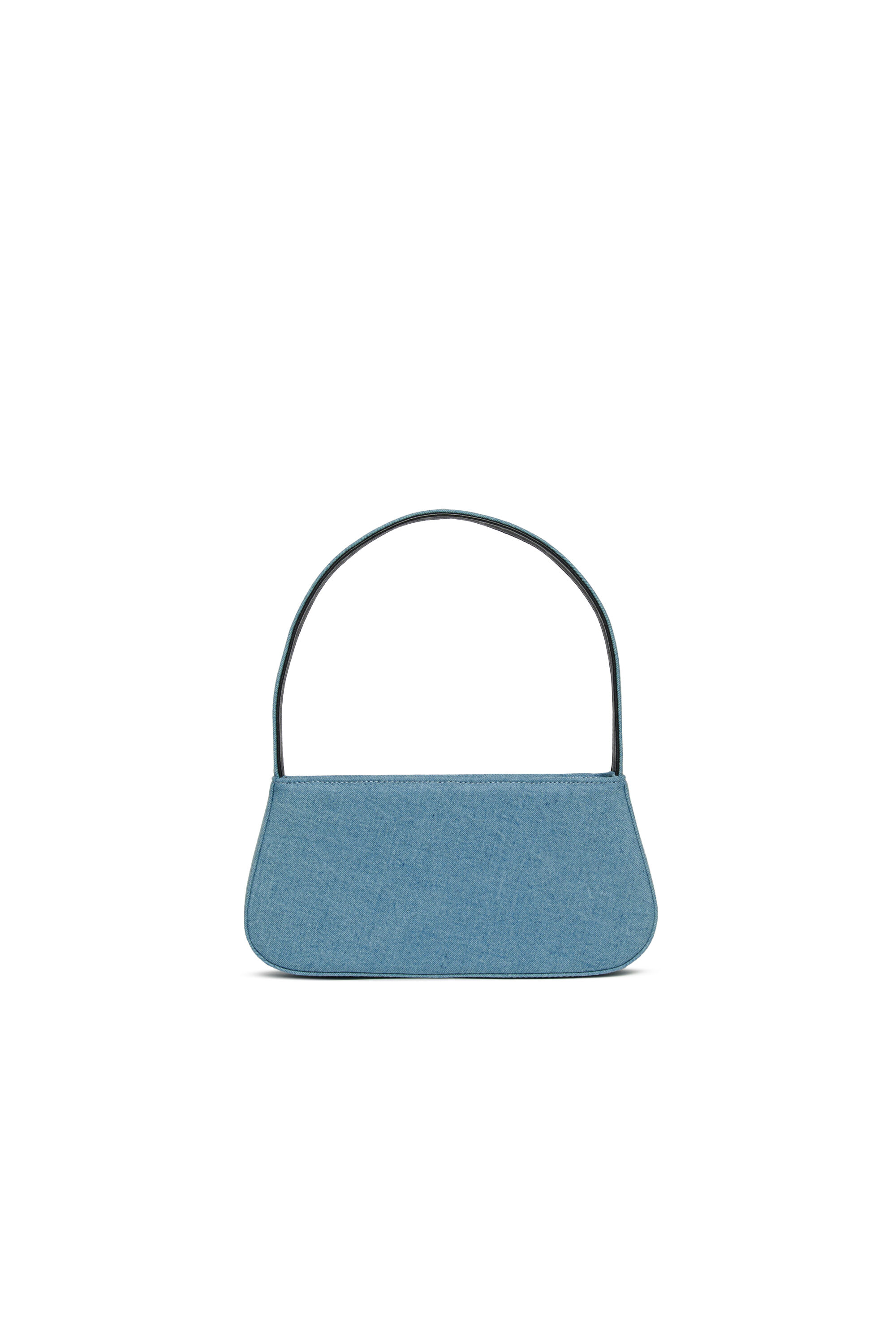 Diesel - WJULIE, Woman's WJulie - Cotton bag with rhinestones in Light Blue - 2