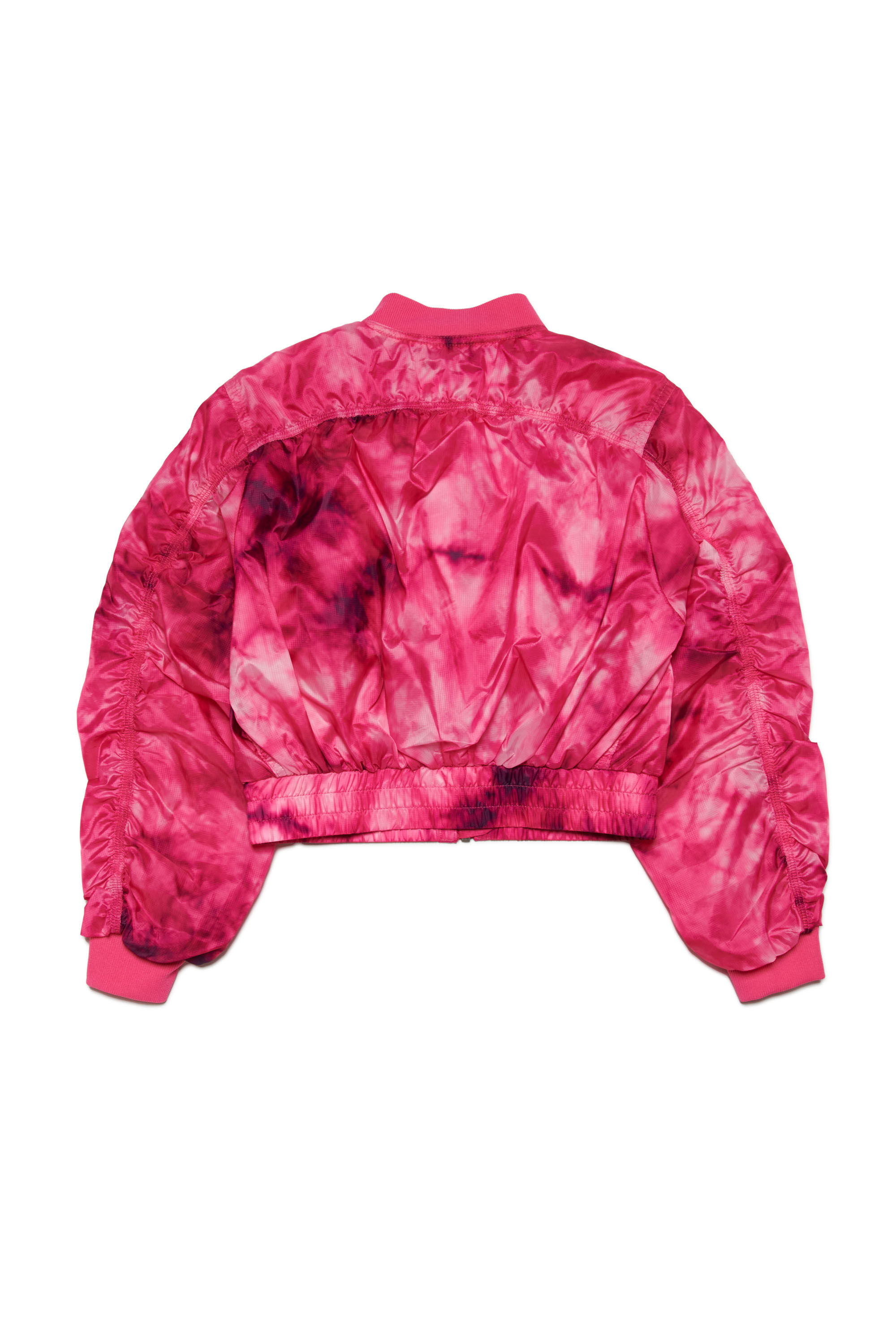 Bomber jacket in tie-dye ripstop | Pink | 4-16 YEARS Girls | Diesel