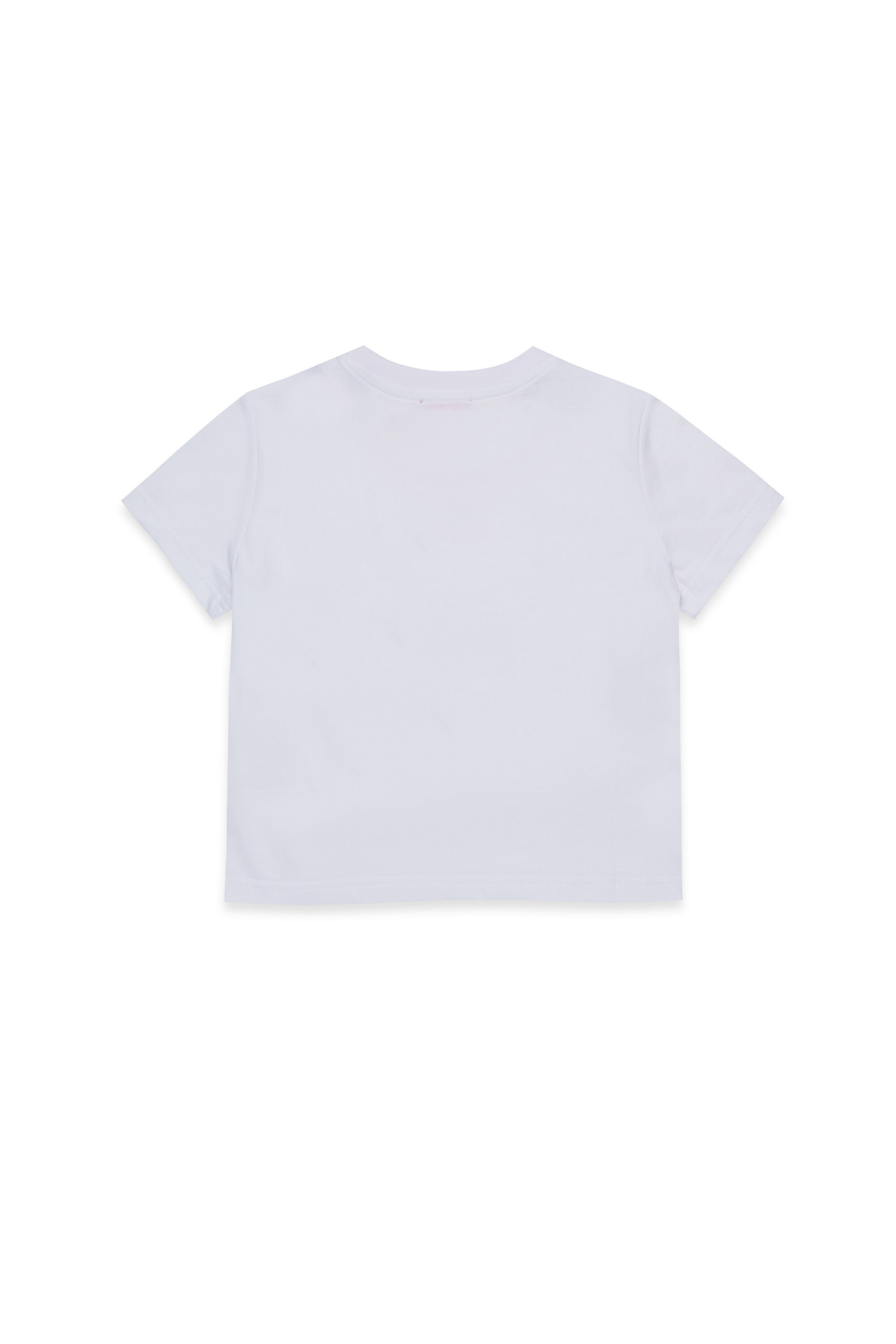 Diesel - TSEQUINSG, Woman's Cotton T-shirt with sequin logo in White - 2