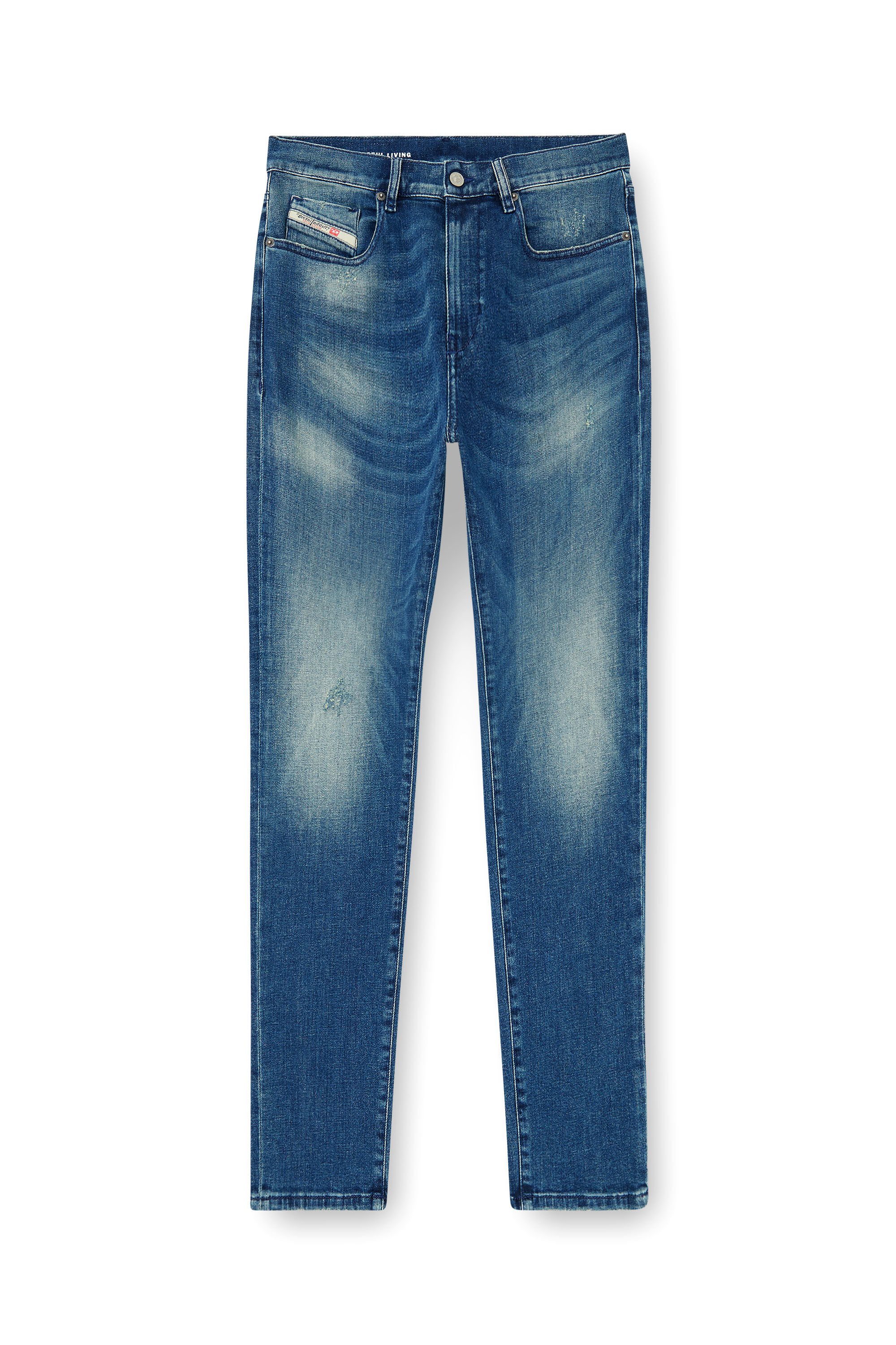 Men's Slim Jeans | Regular Waist 2019 D-StruktMedium blue | Diesel TR