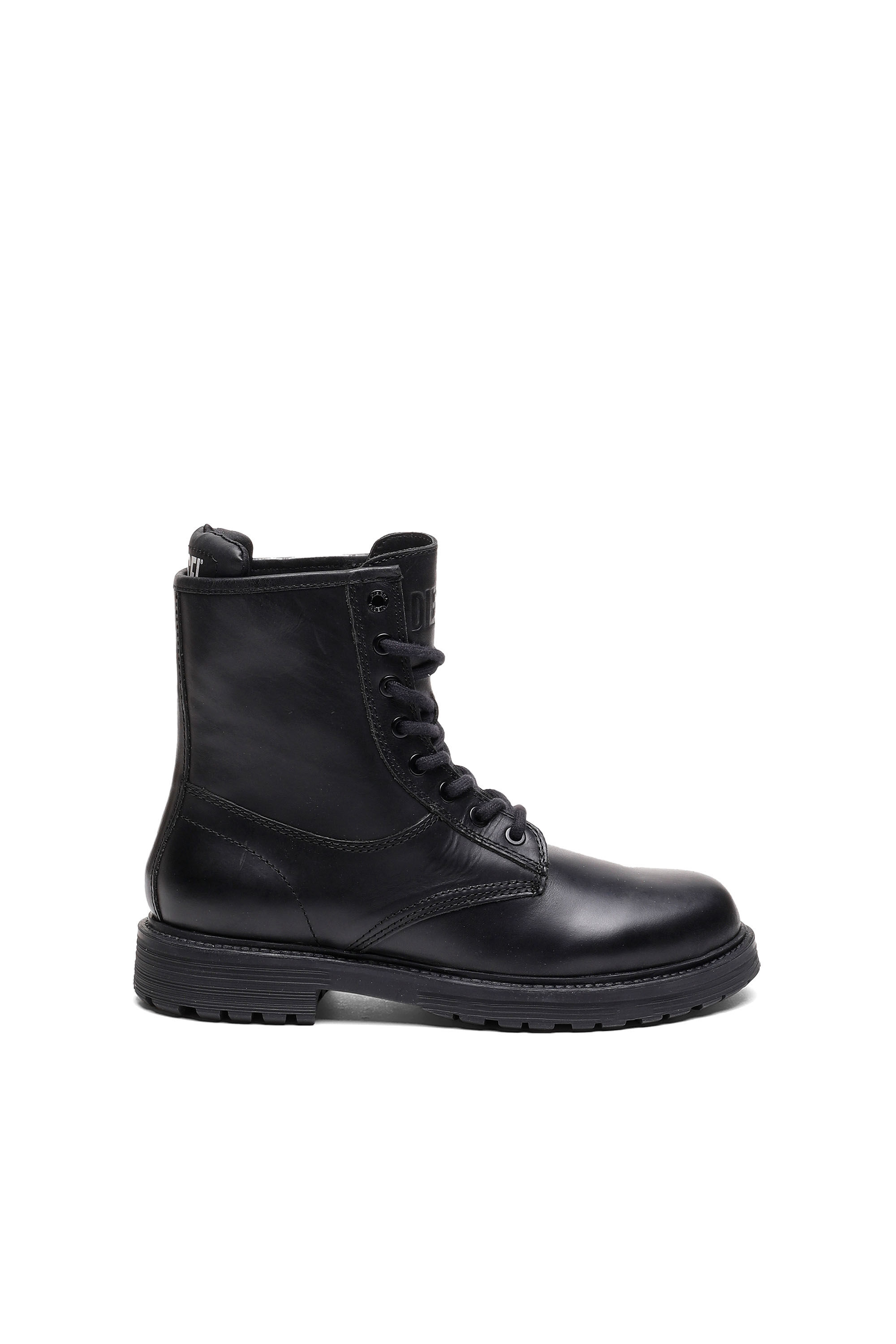 diesel leather boots
