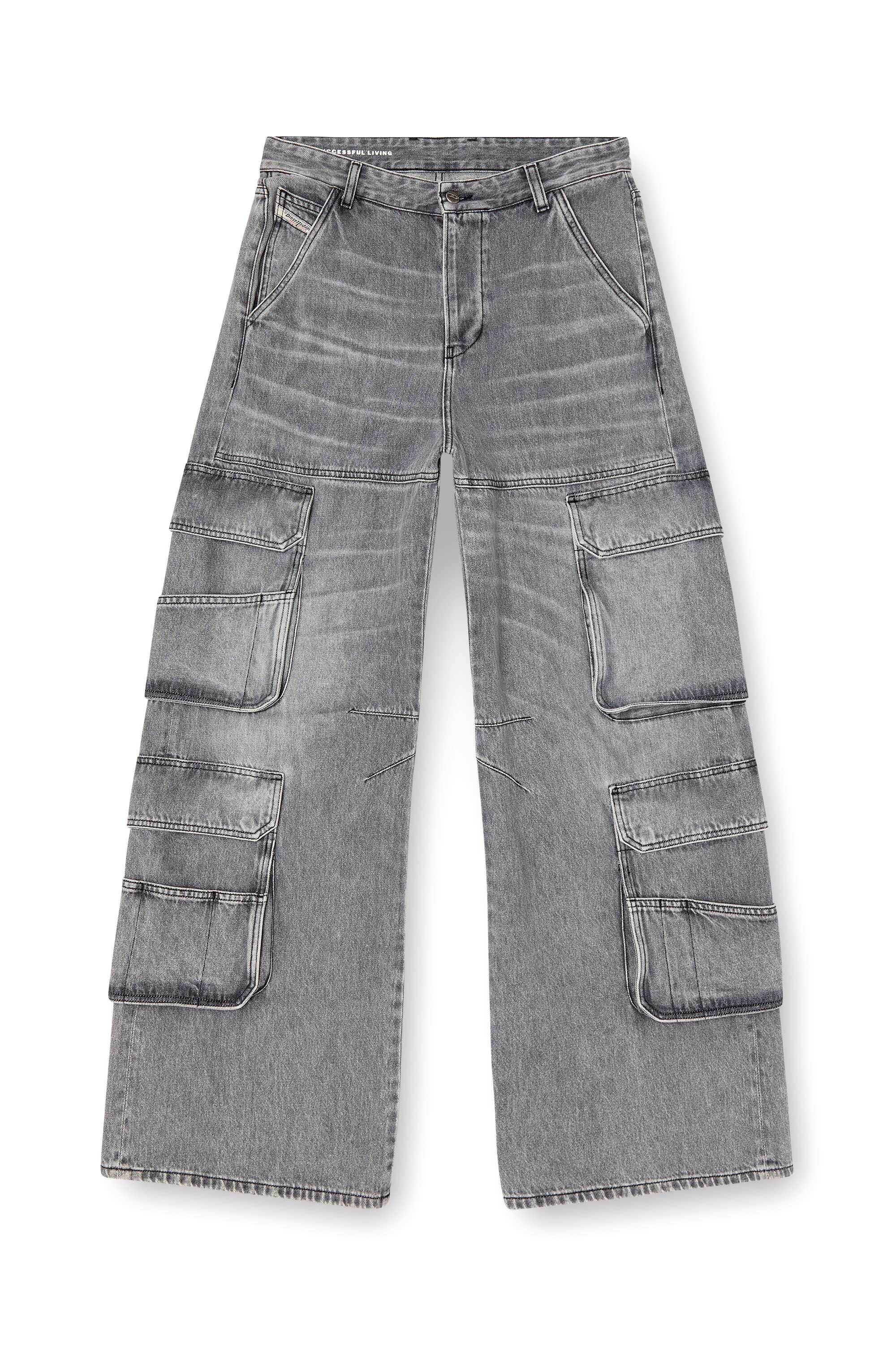 総合福袋 Women's Relaxed Jeans | Light Grey | Diesel 1996 D-Sire パンツ
