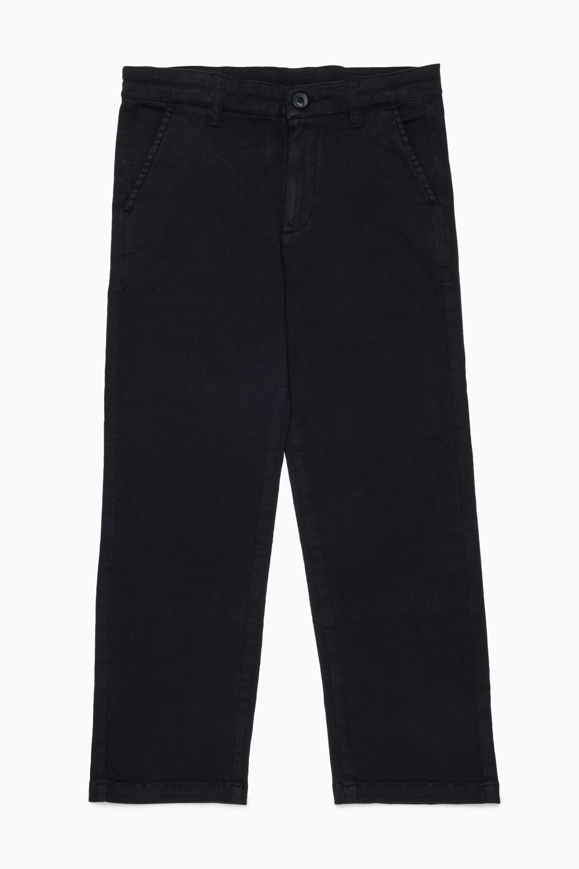 Diesel - PTIMO, Man's Chino pants in stretch cotton in Black - 1