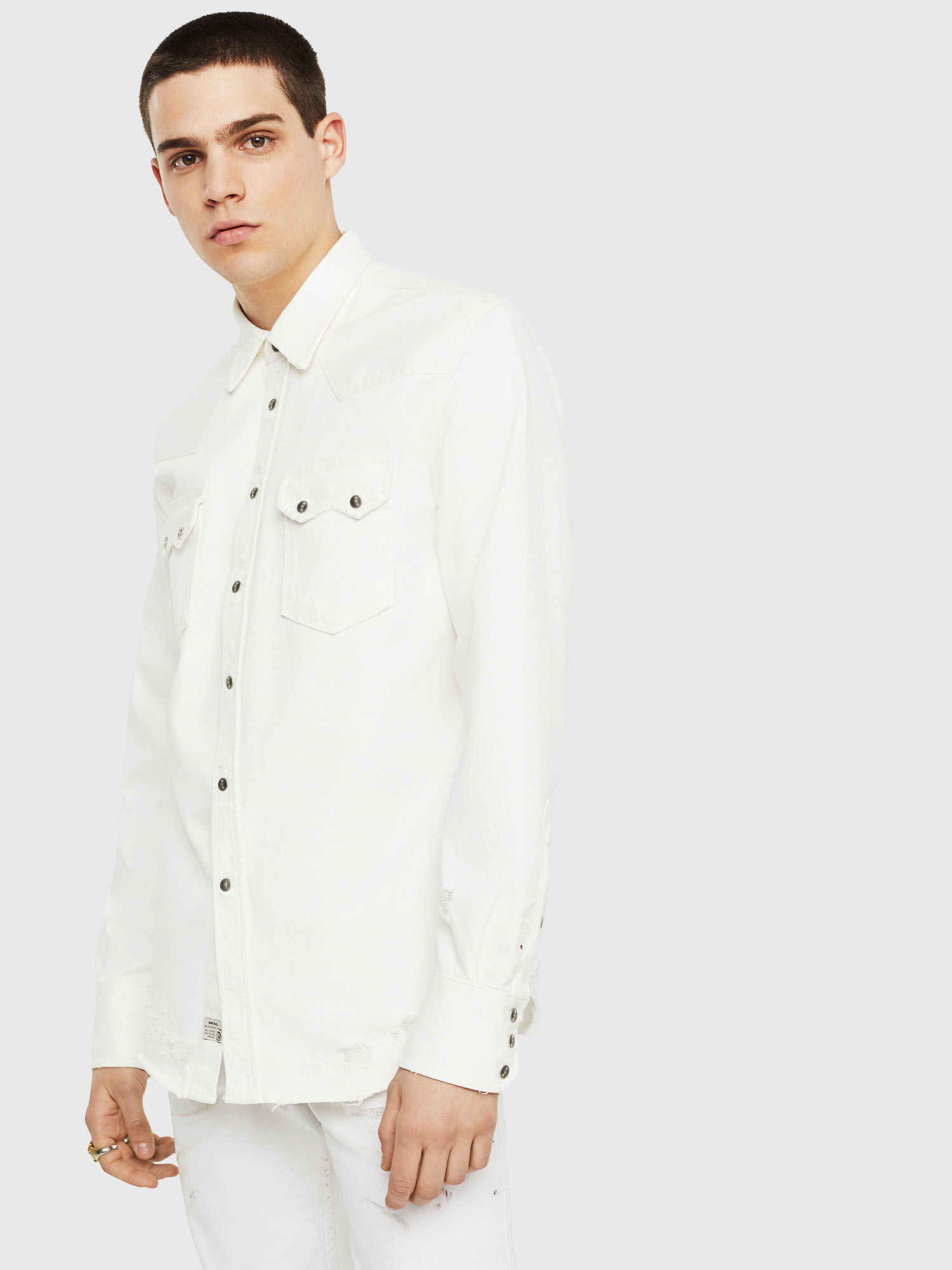 diesel white jeans mens