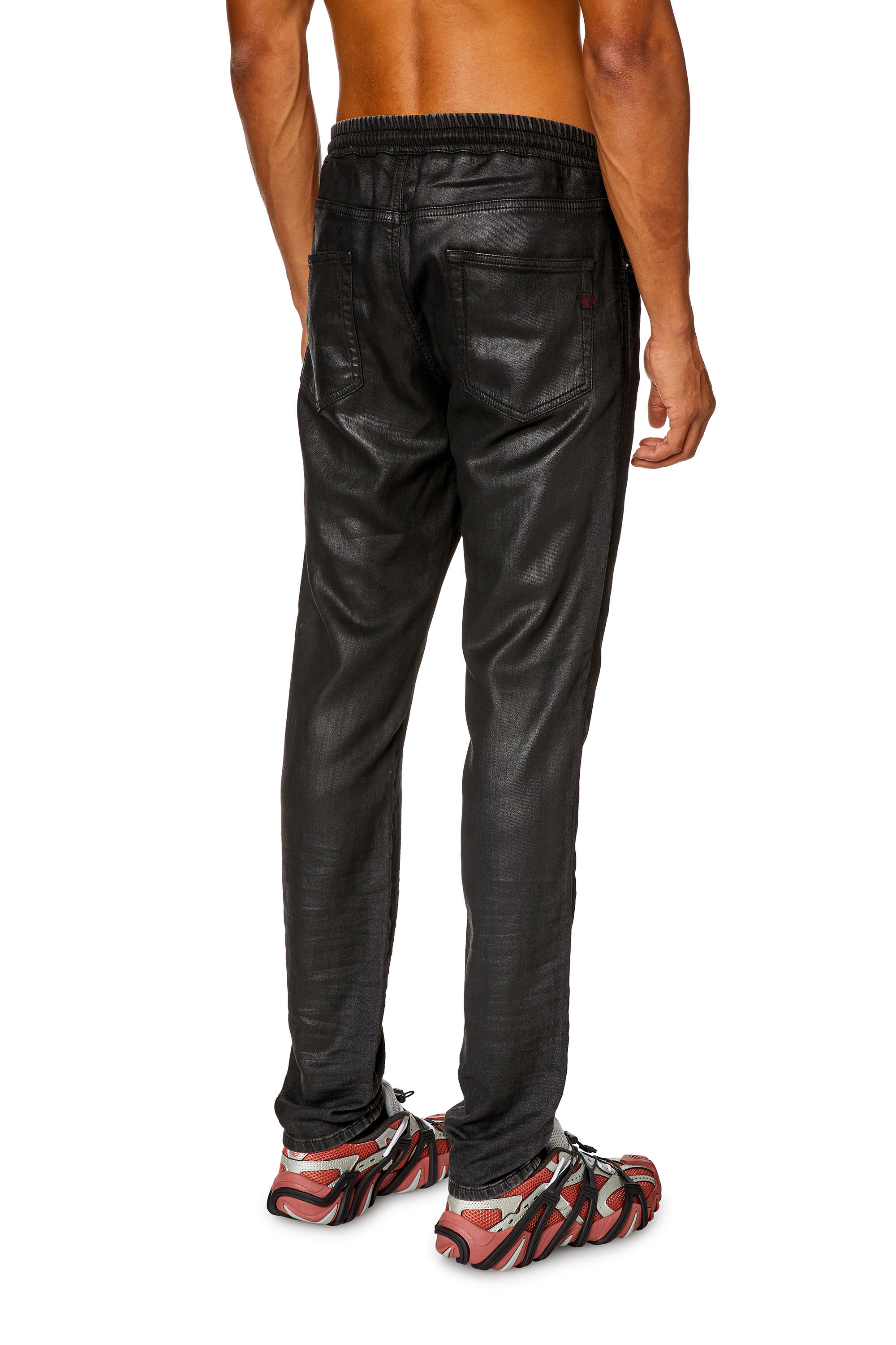 Men's Slim Jeans | Black/Dark grey | Diesel 2060 D-Strukt Joggjeans®