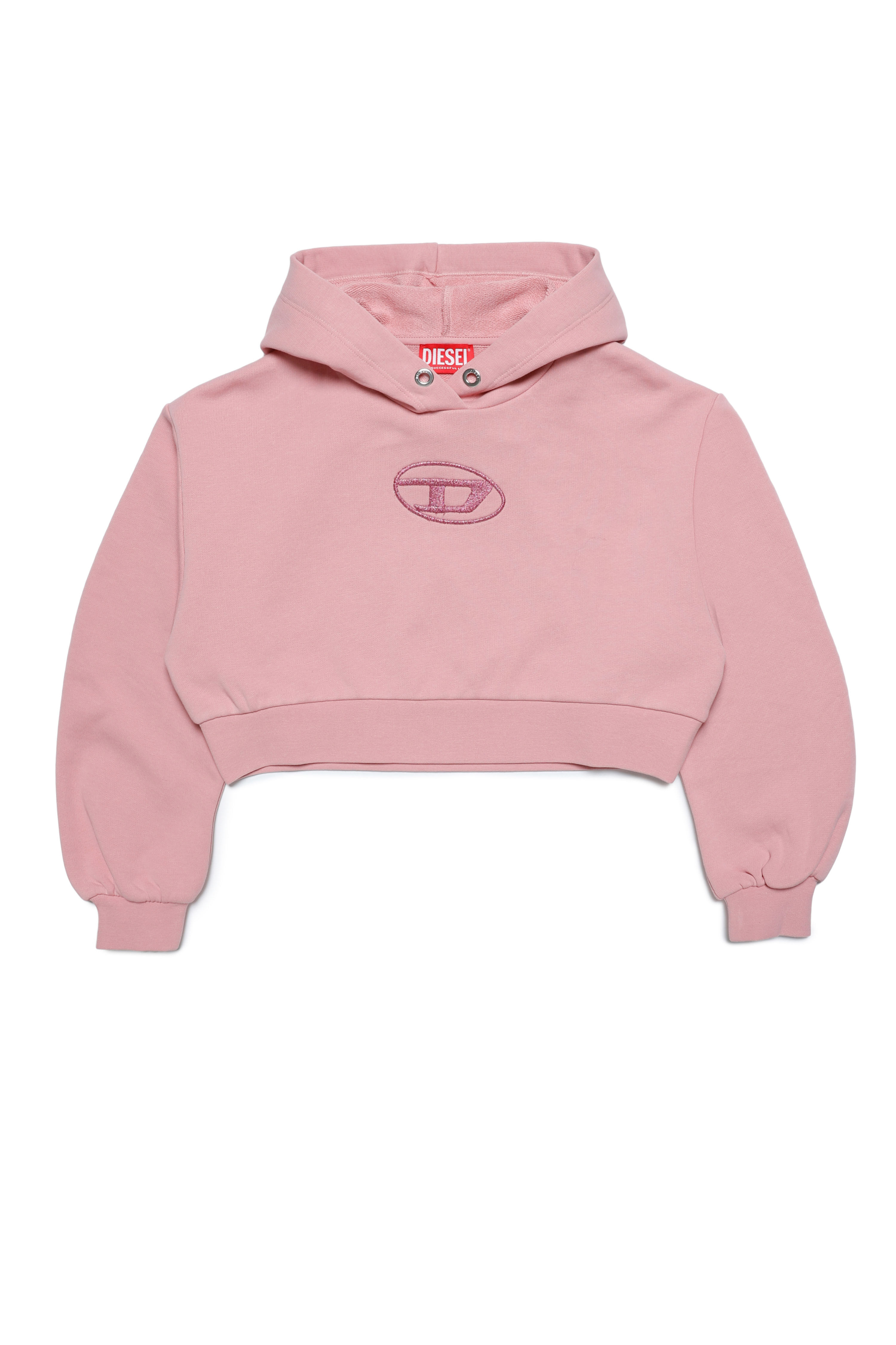 Diesel pink sweatshirt hotsell