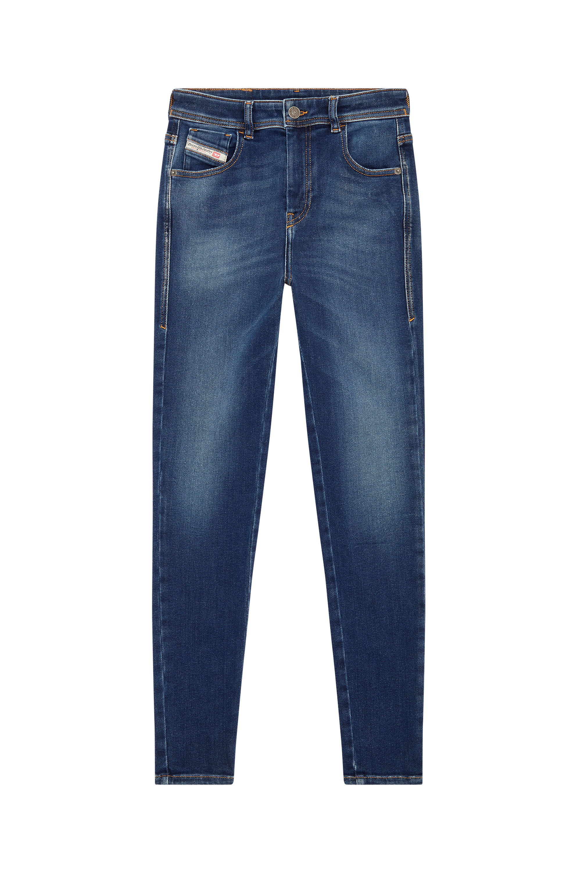 Diesel - 1984 Slandy high 09E97 Super skinny Jeans, Dark Blue - Image 2