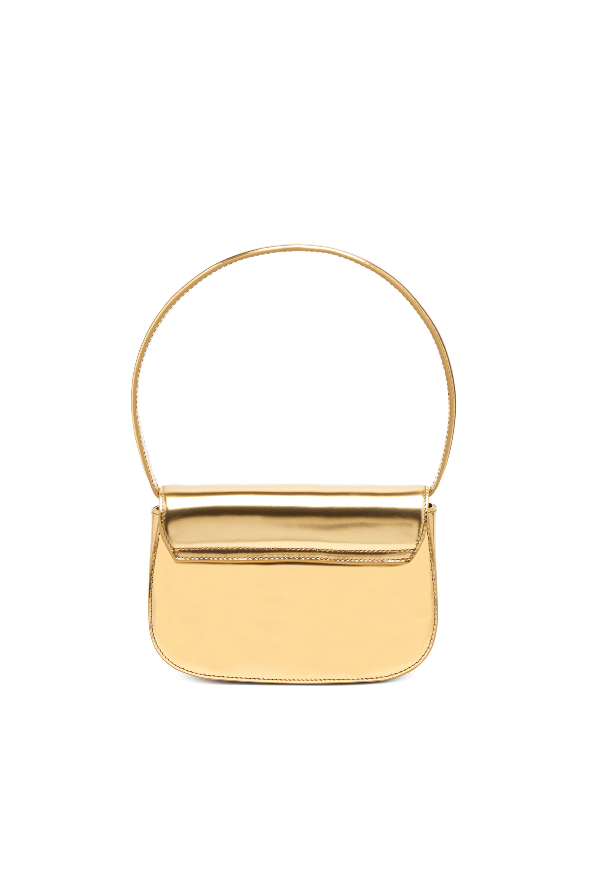 スペシャル特典 shoulder 1DR-Iconic Women's bag Diesel | Oro | leather mirrored in バッグ