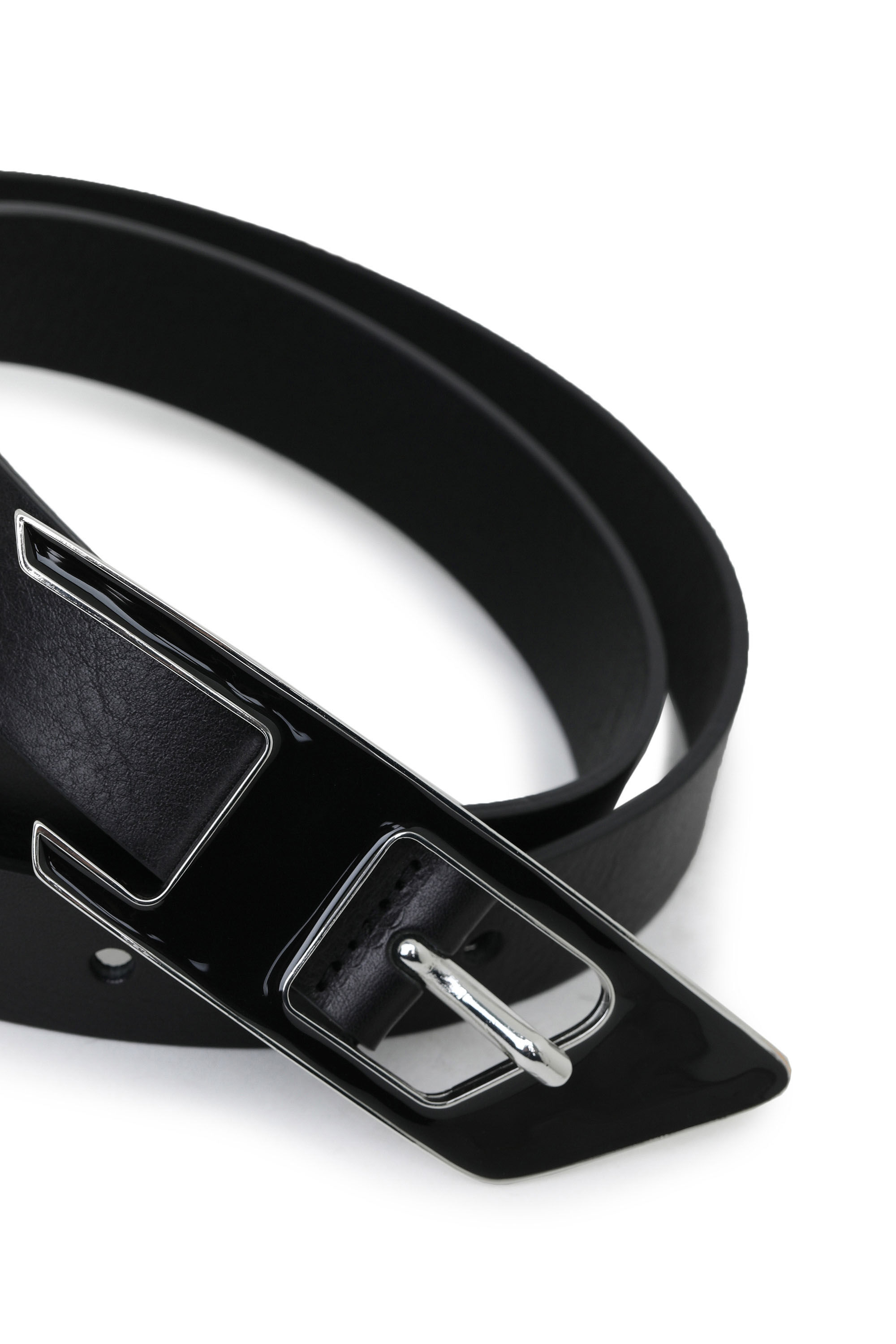 B DLOGO Belt in Italian vegetable tanned leather Diesel