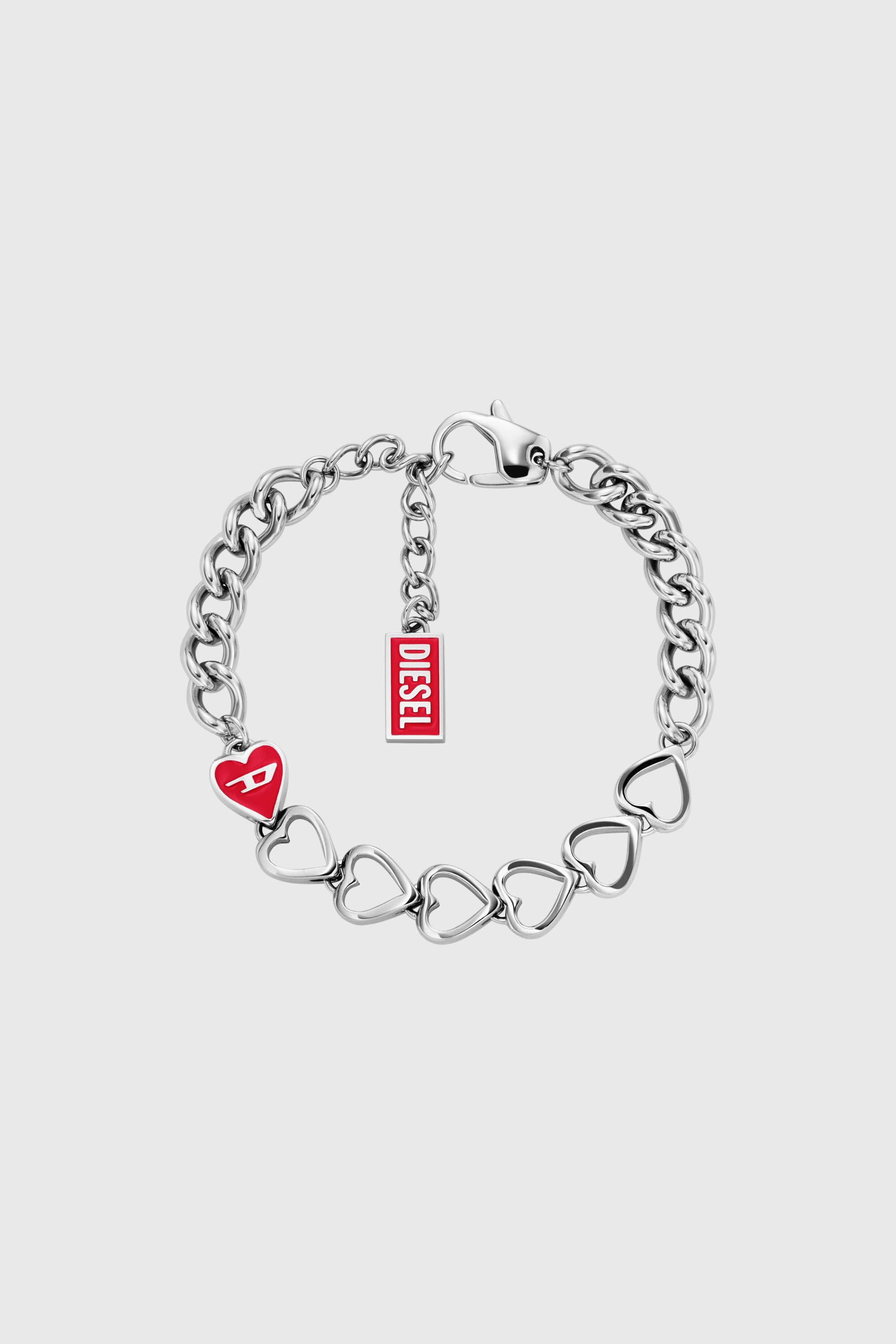 Women's Stainless Steel Chain Bracelet | Silver | Diesel {{Country}}