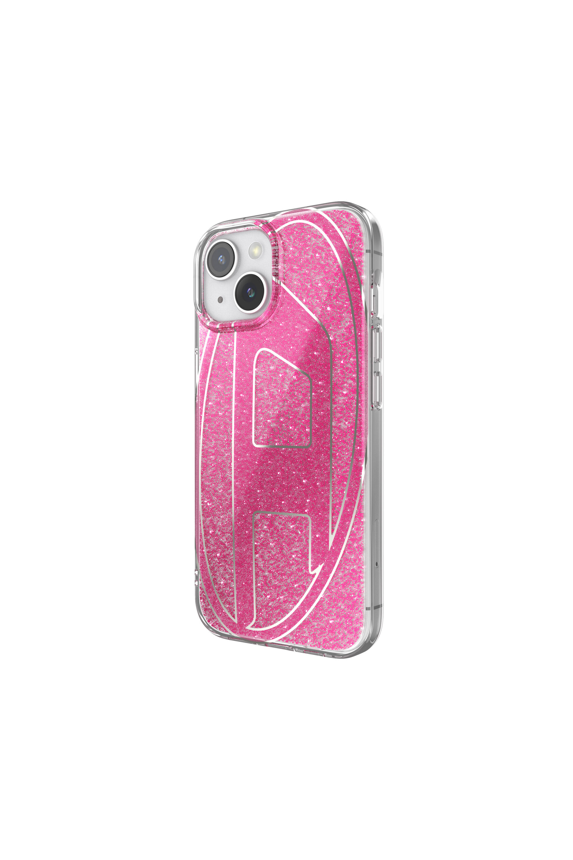 関税送料込み!日本完売!diesel Glitter Case for iPhone 15 Women's Glitter Case for iP 15 | Pink | Diesel