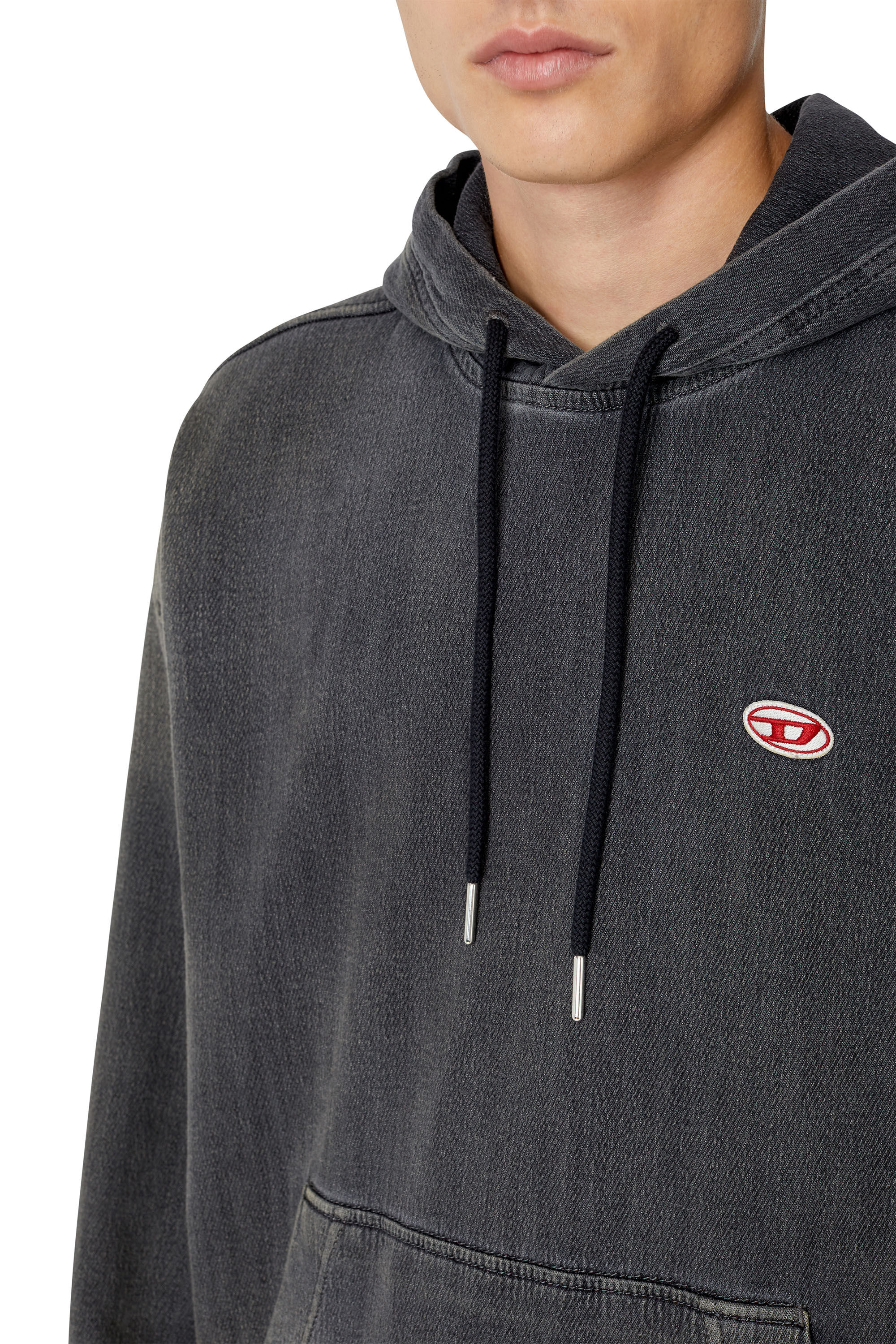 Grey sale diesel hoodie