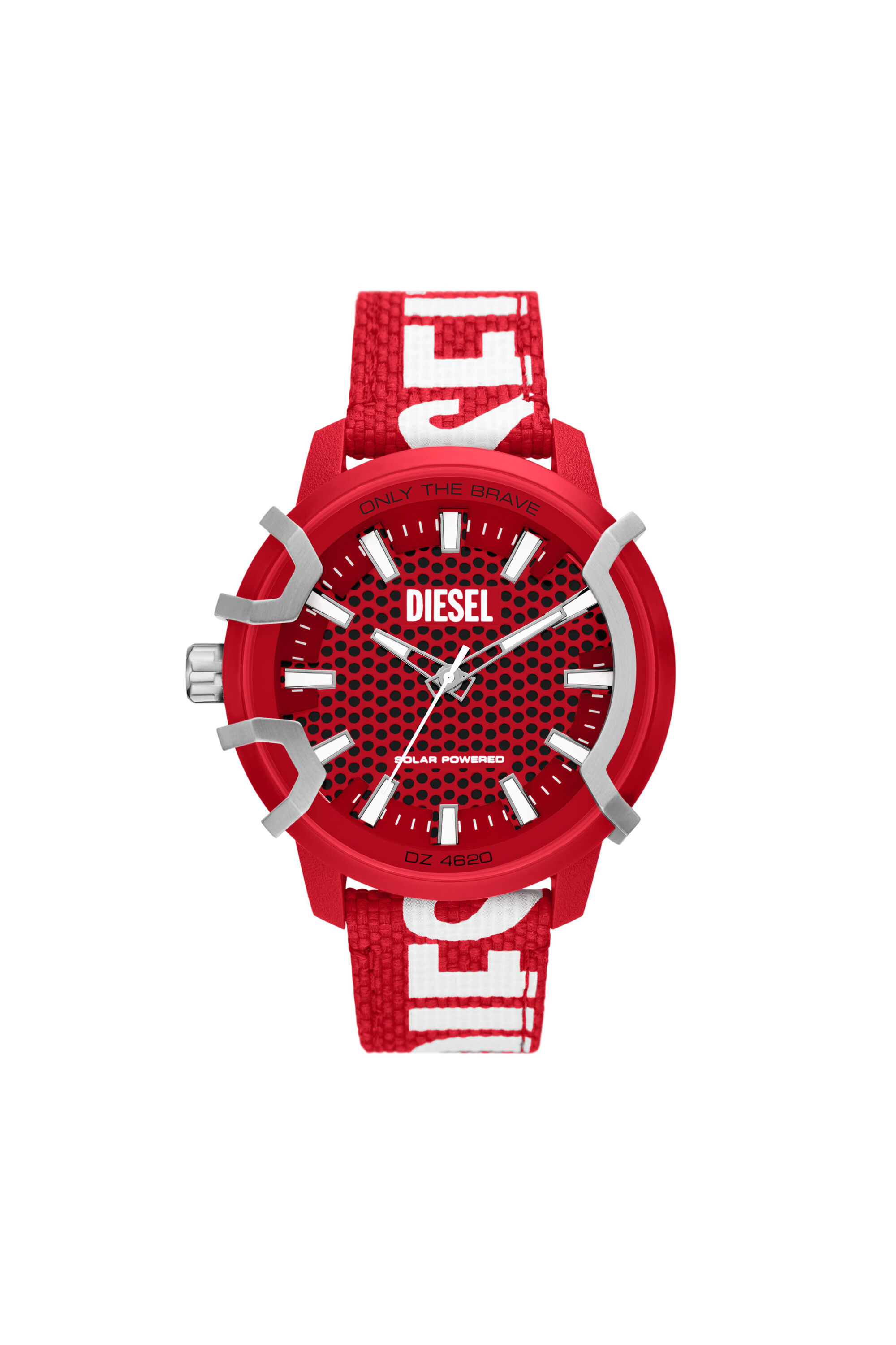 Men s Griffed Solar Red watch DZ4620 Diesel