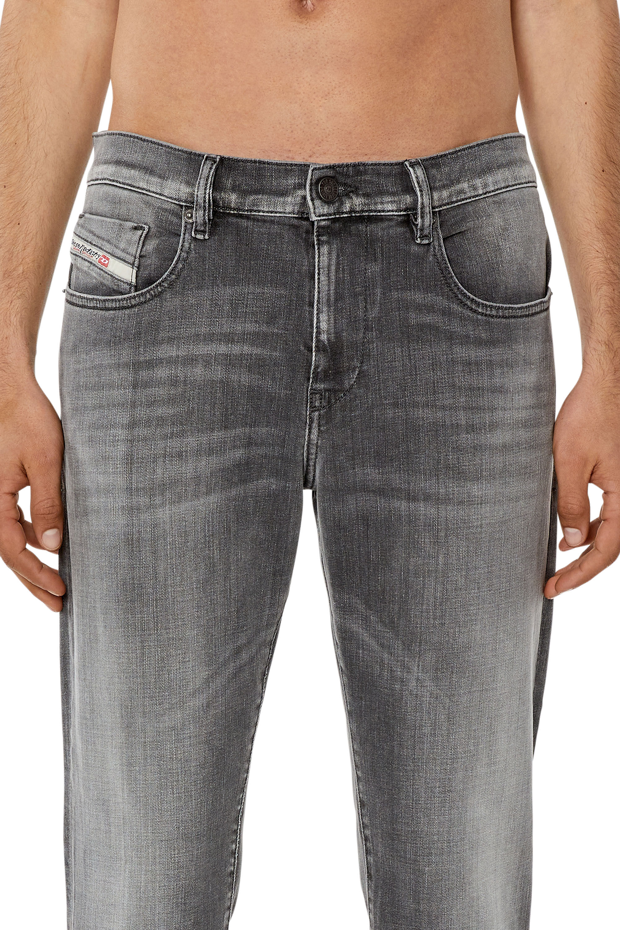 Men s Slim Jeans Grey Diesel 2019 D Strukt