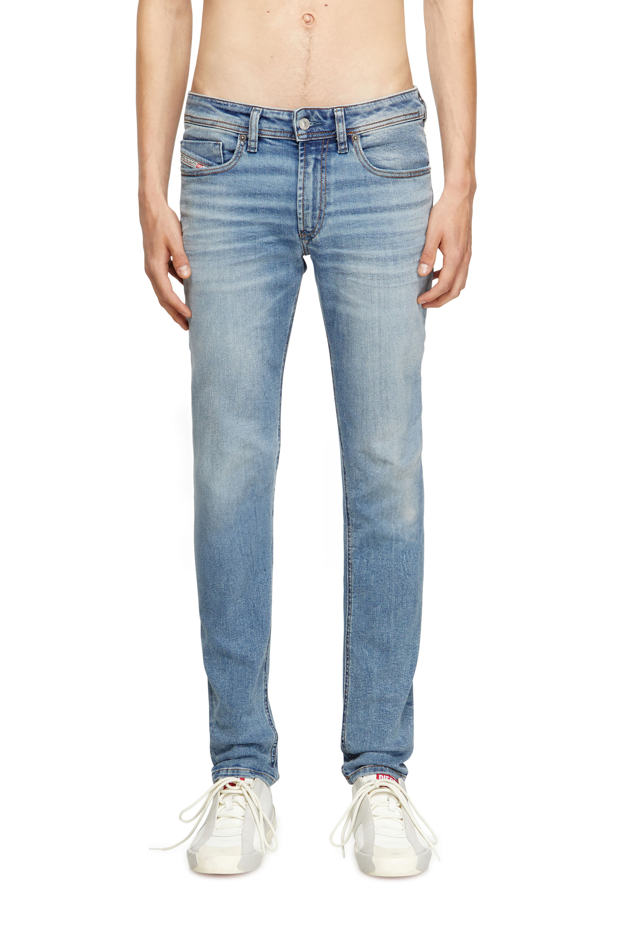 Men's Skinny Jeans | Light Blue | Diesel 1979 Sleenker