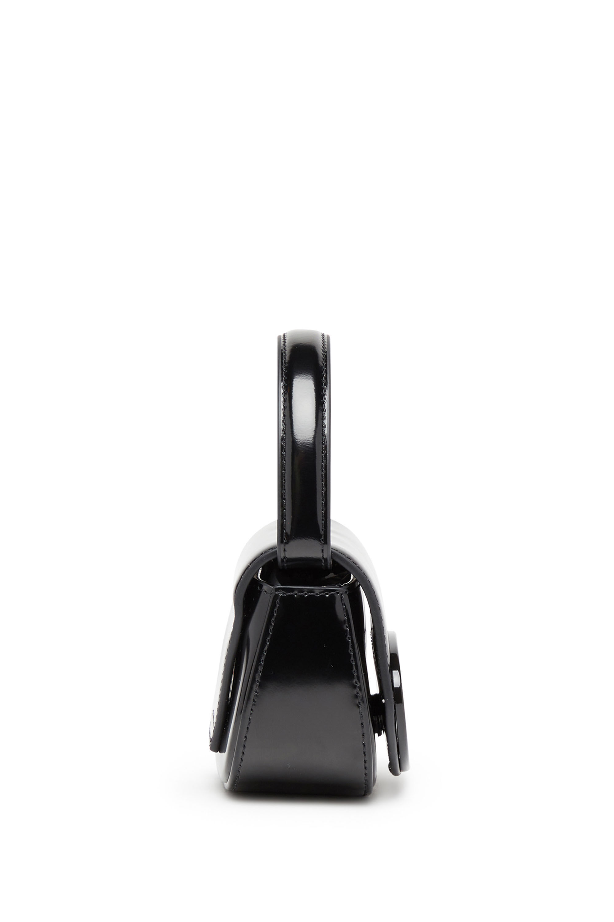 ★DIESEL★ 1DR XS S Tote Bag Black X08957PS202T8013 X08957PS 1DR-XS-S Woman: Mini bag in mirrored leather | Diesel