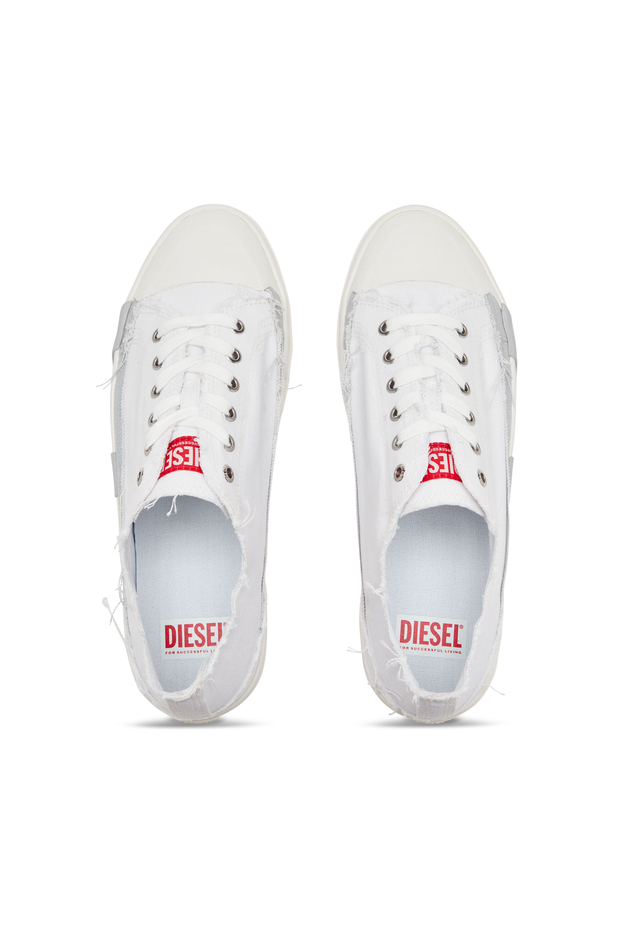 Women's S-D-Verse-Sneakers in frayed canvas | Multicolor