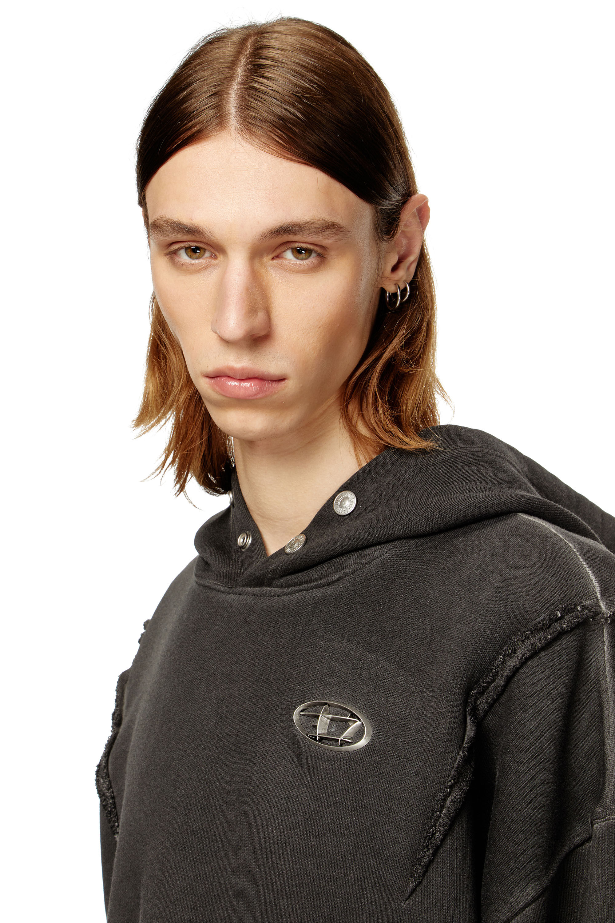 S-THUG-HOODIE, Black