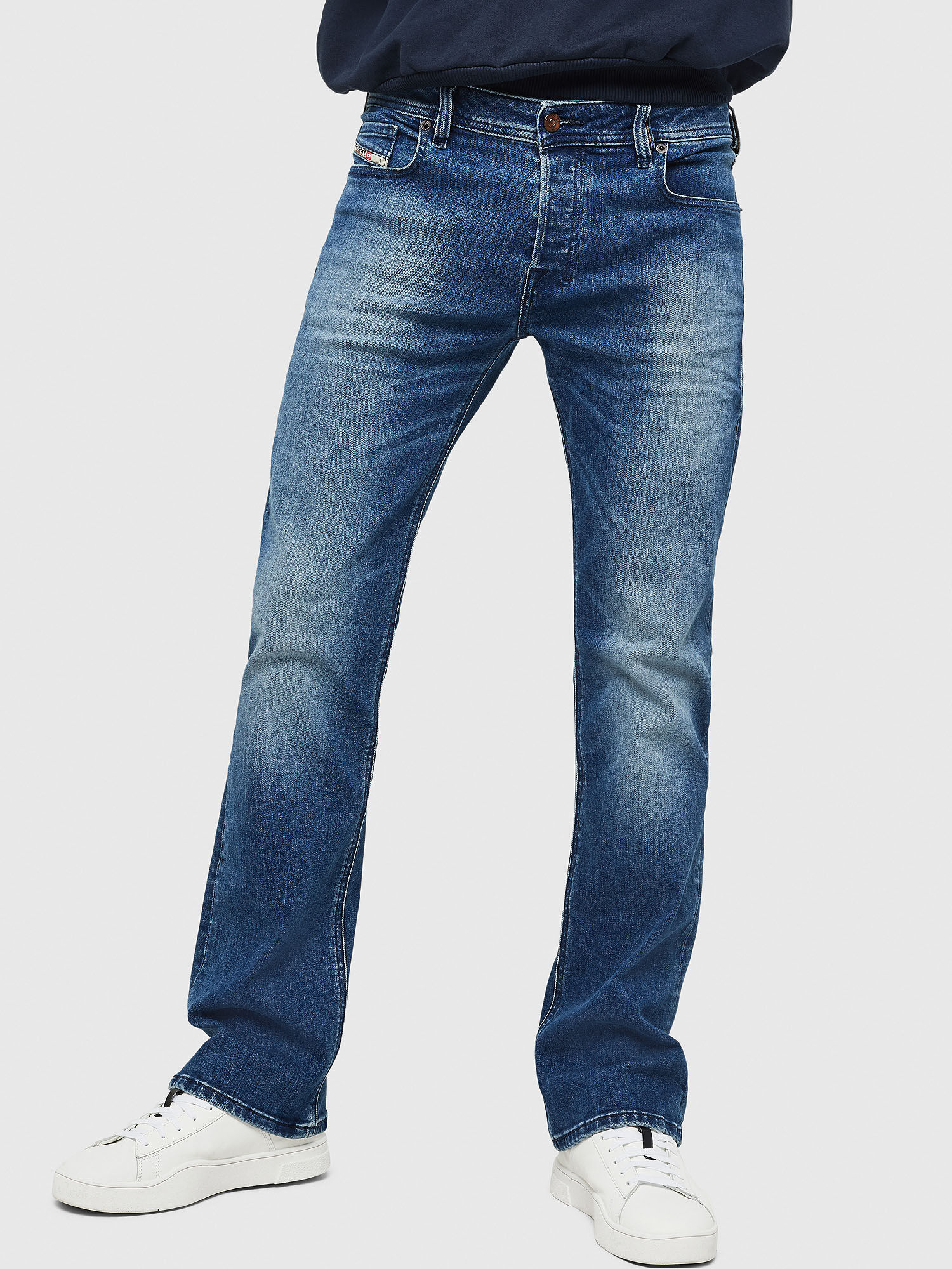 sequin cuff jeans