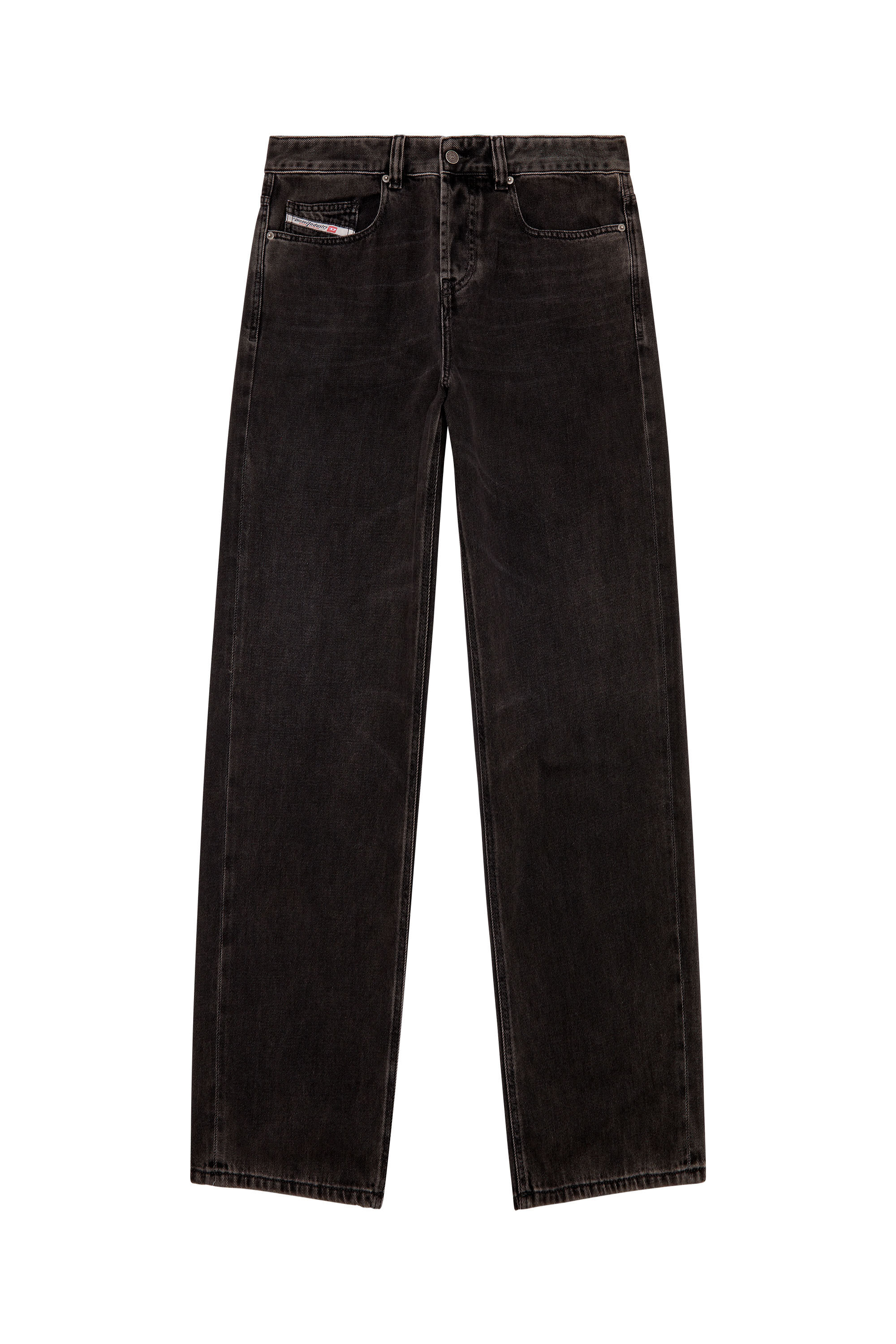 Men's Straight Jeans | Black/Dark grey | Diesel 2001 D-Macro