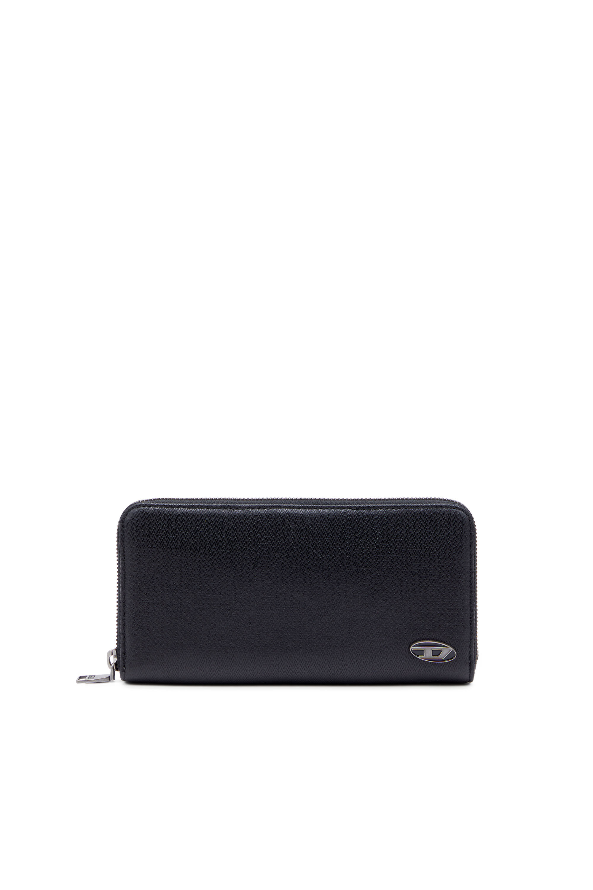 CONTINENTAL ZIP L Man: Long zip wallet in textured leather | Diesel
