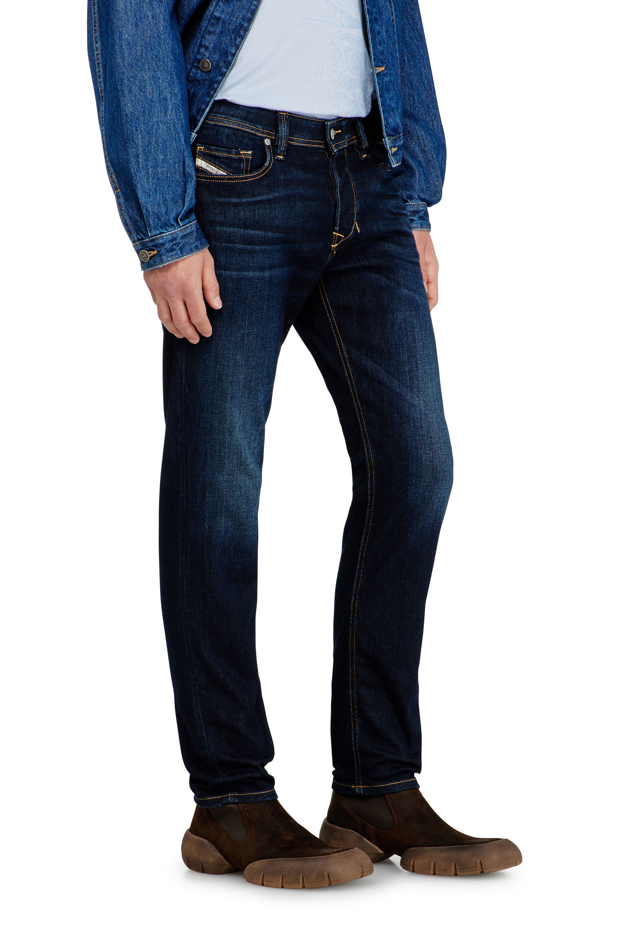Men's Regular Jeans | Low Waist 1986 Larkee-BeexDark Blue | Diesel TR