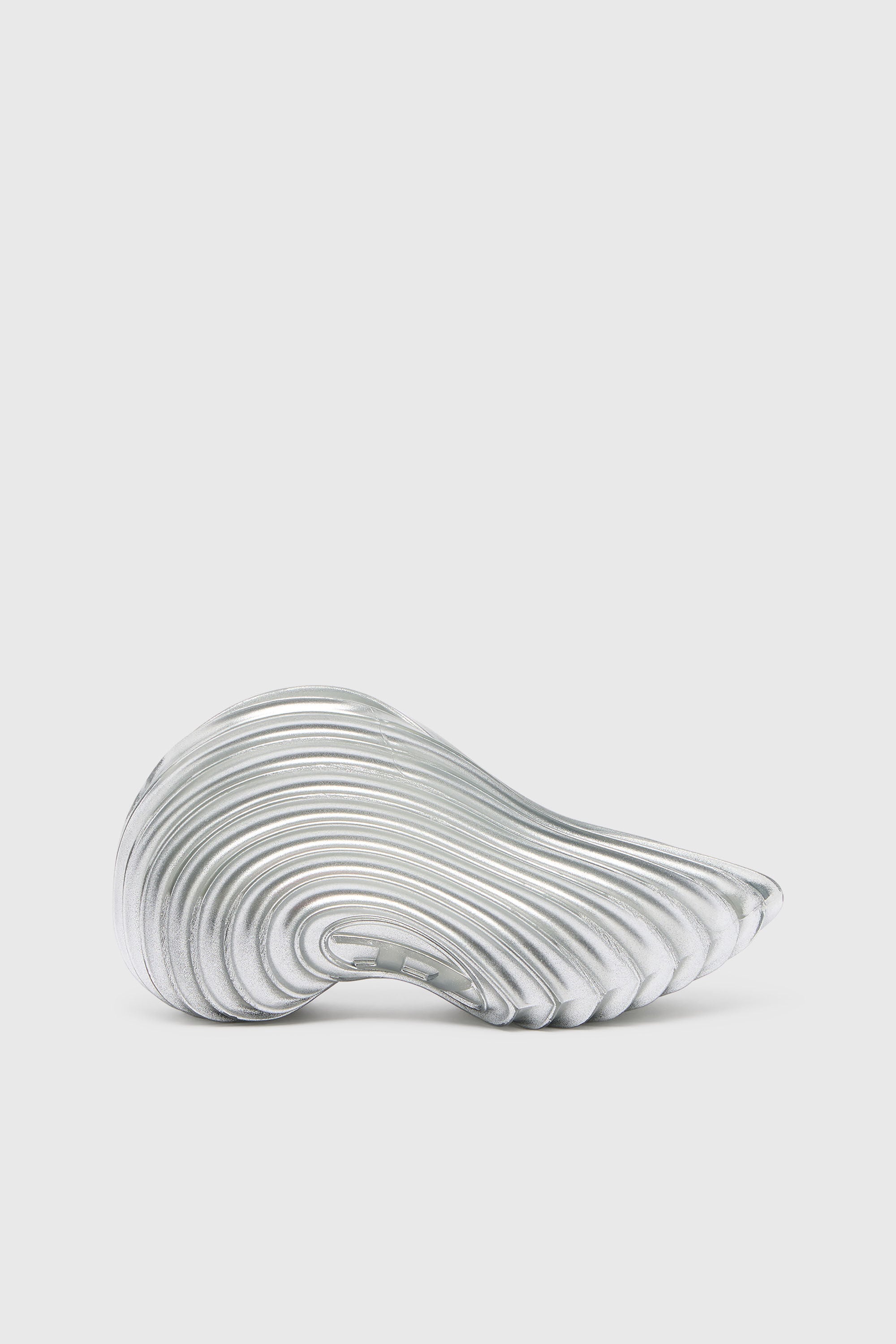 Diesel - MELISSA QUANTUM SNEAKERS X, Unisex's Slip-on sneaker in Melflex&reg; in Silver - 1