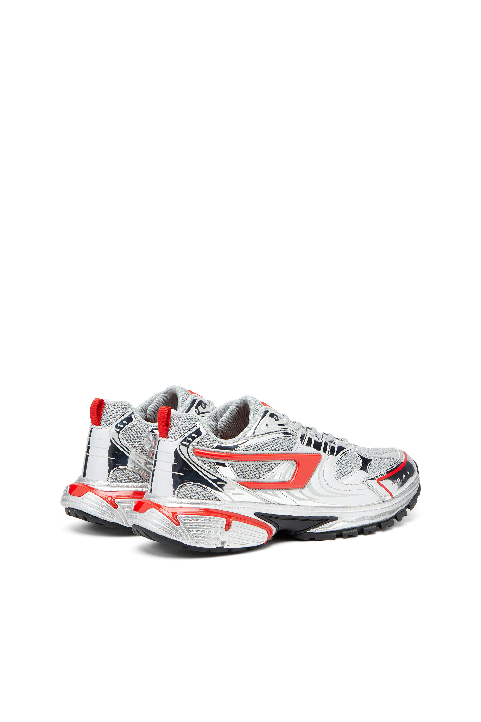 Men s S Serendipity Mesh sneakers with metallic overlays Multicolor Diesel
