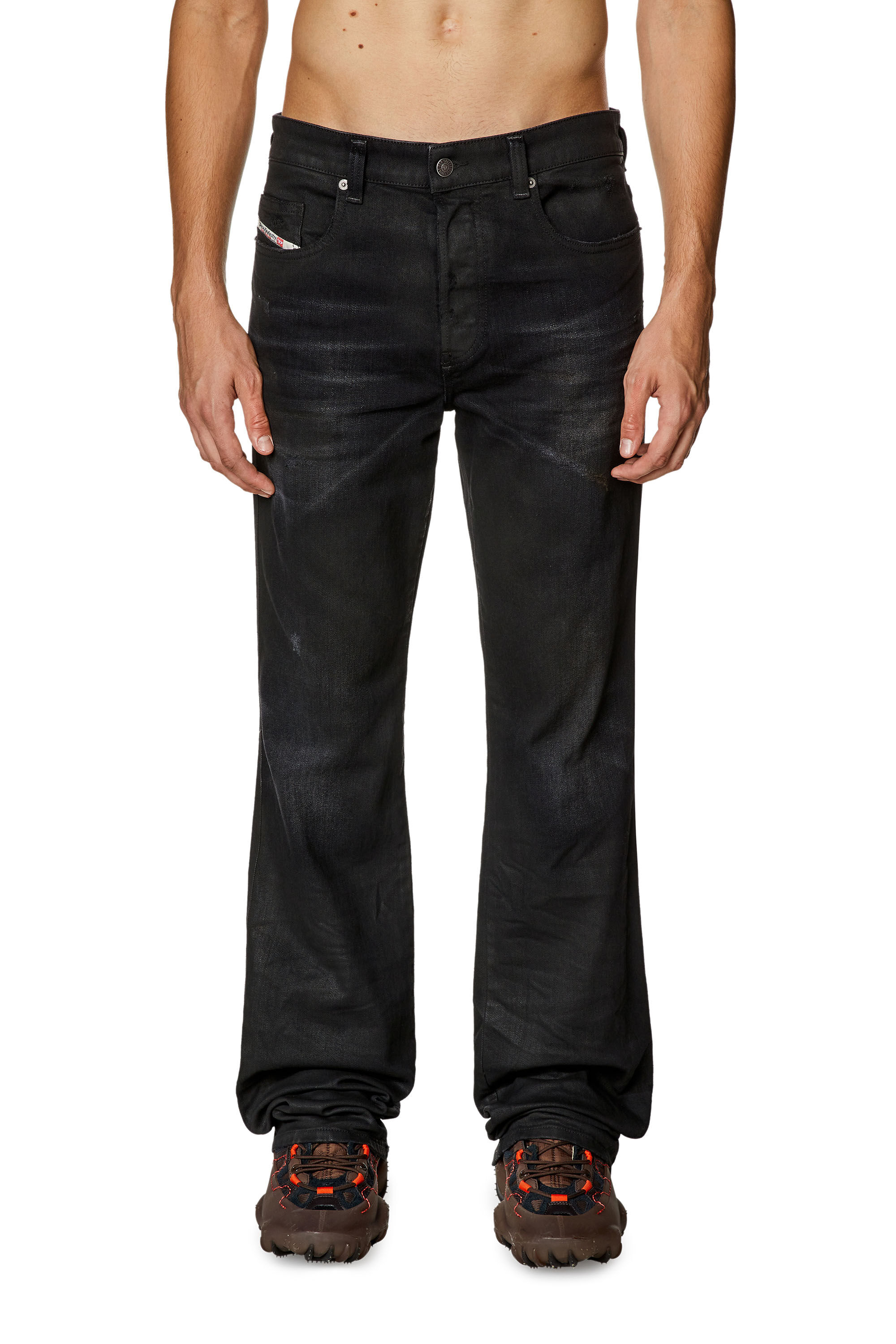 Mens dark bootcut clearance jeans