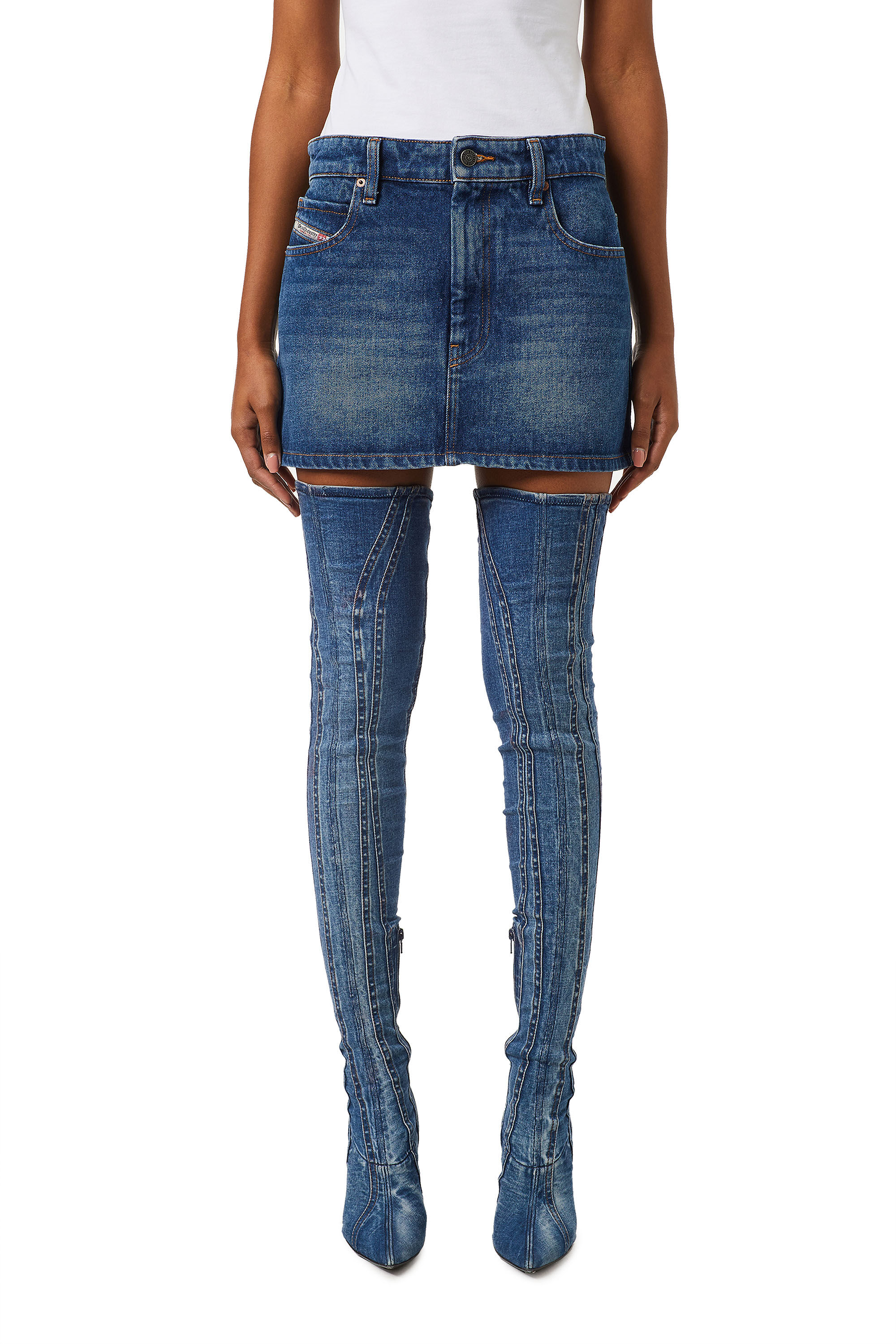 Diesel denim mini skirt Clearance