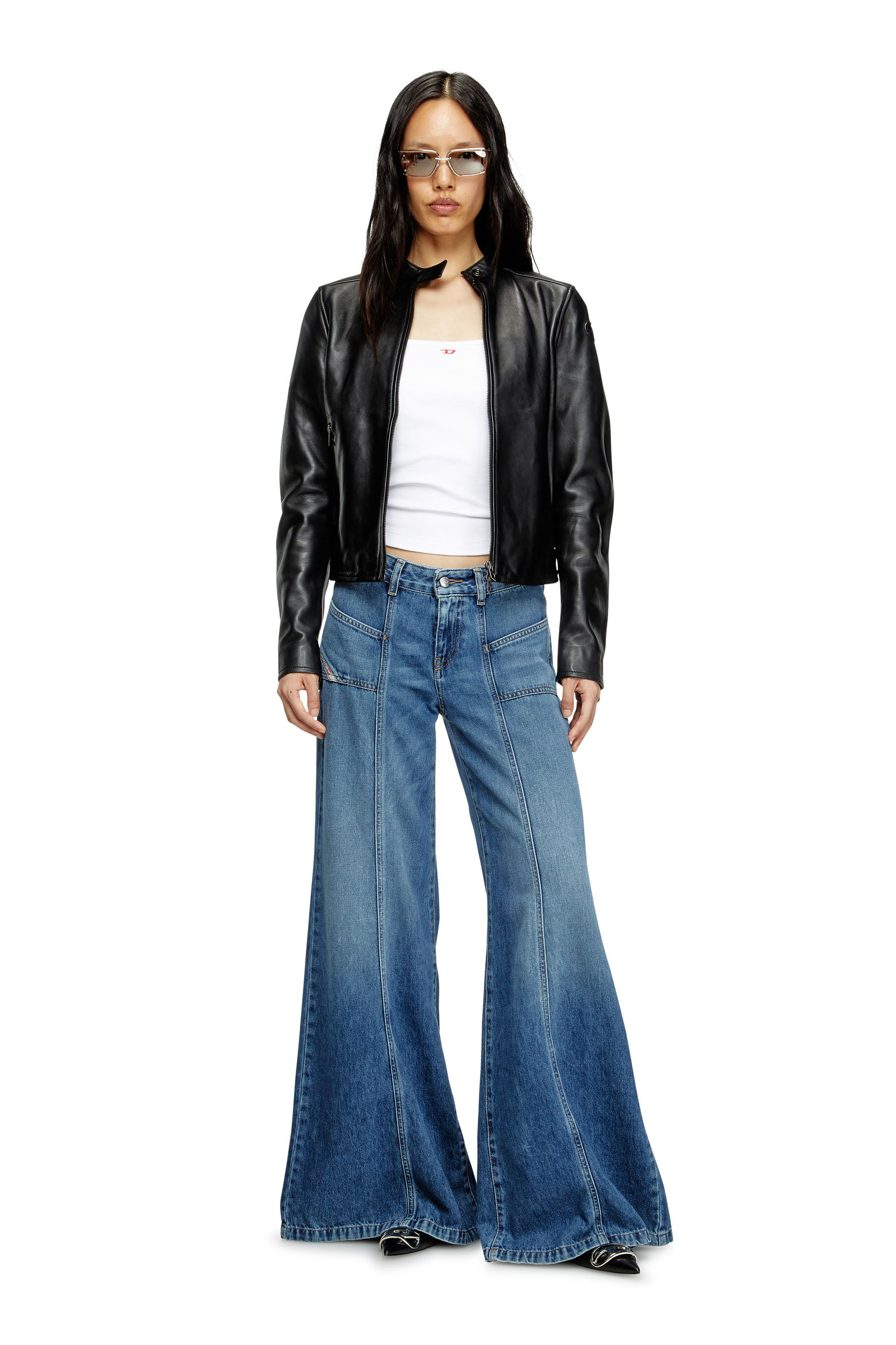Women's Flare Jeans | Medium blue | Diesel D-Akii